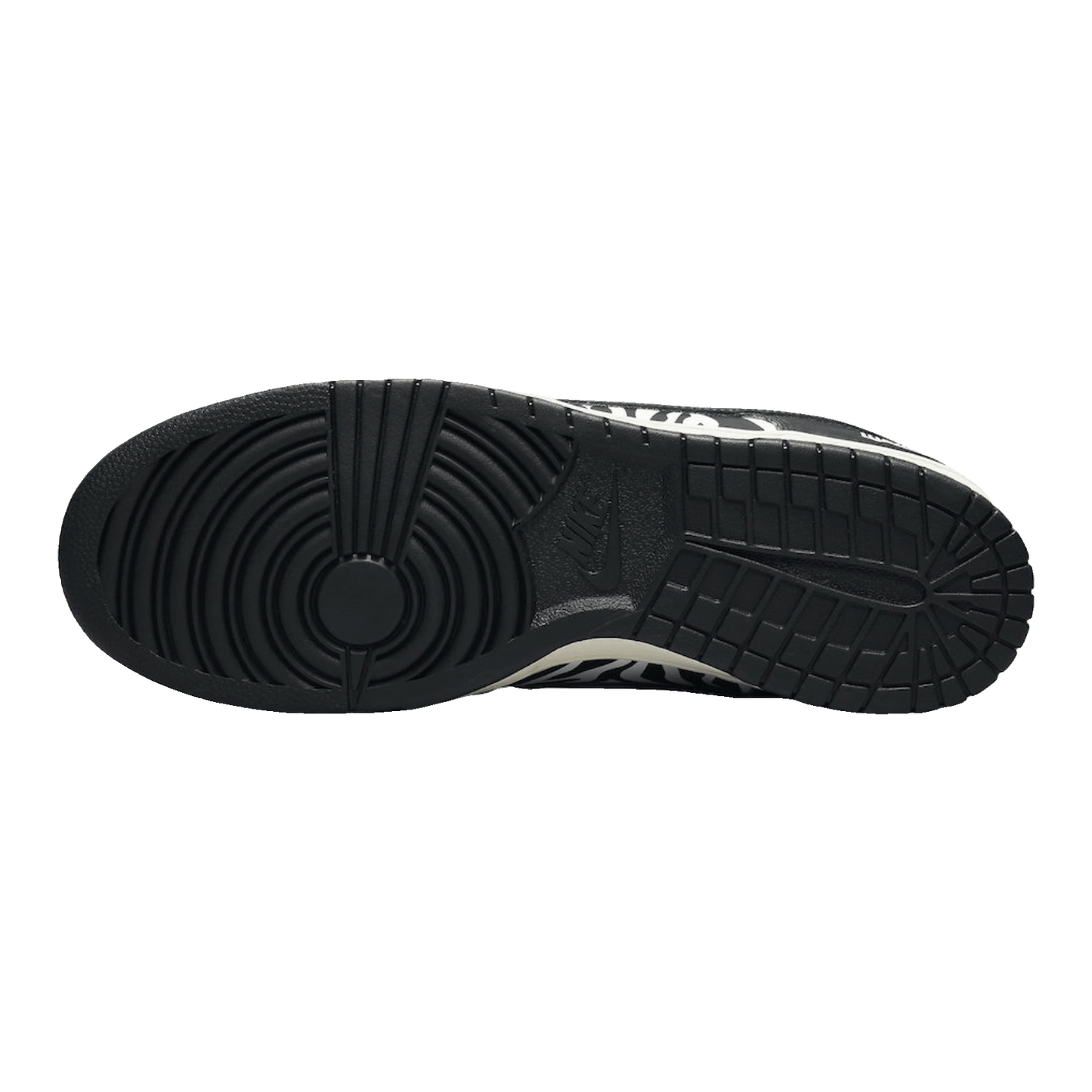 Nike SB Dunk Low OG QS Quartersnacks Zebra Sohle