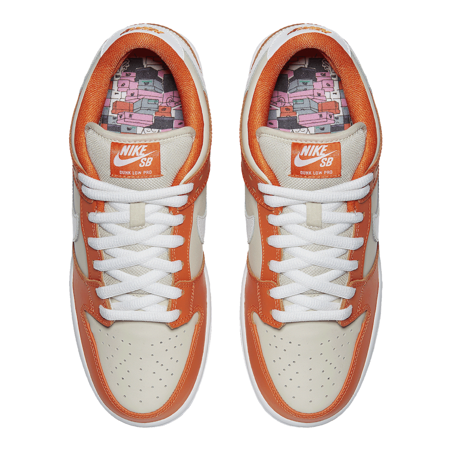 Nike SB Dunk Low Orange Box Oben