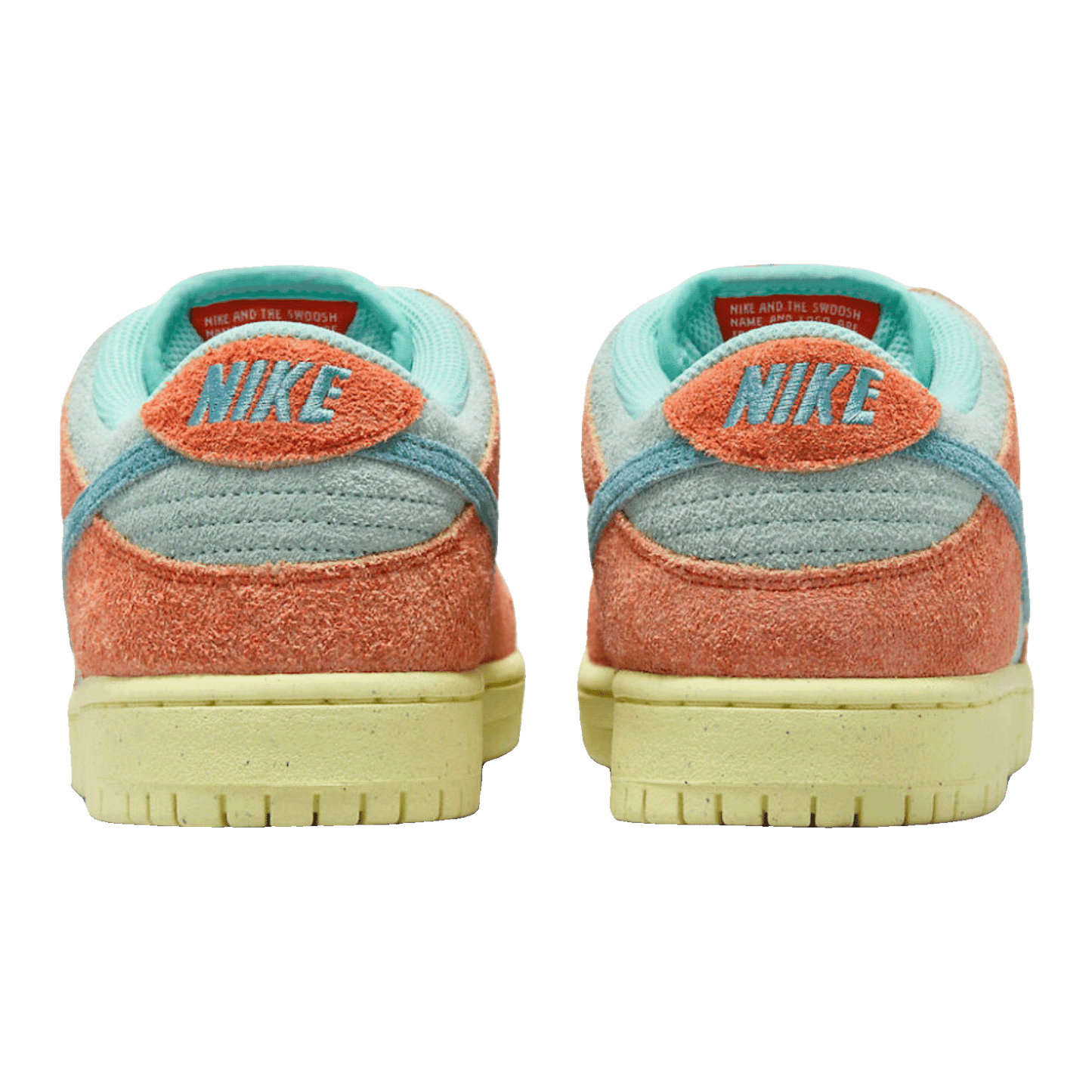 Nike SB Dunk Low Orange Emerald Rise Back