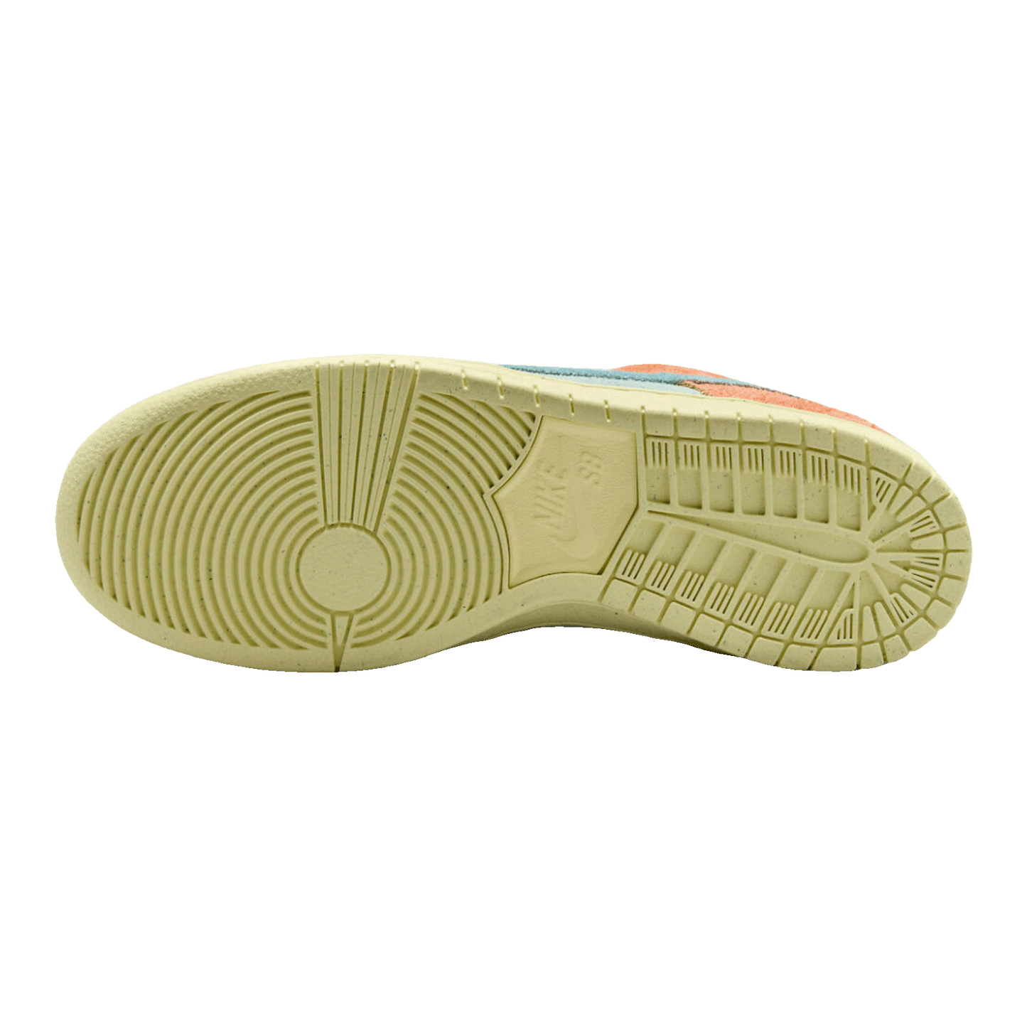 Nike SB Dunk Low Orange Emerald Rise Sohle