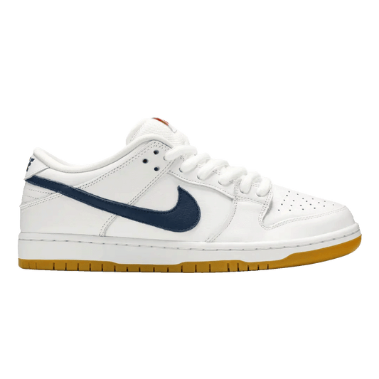 Nike SB Dunk Low Orange Label White Navy