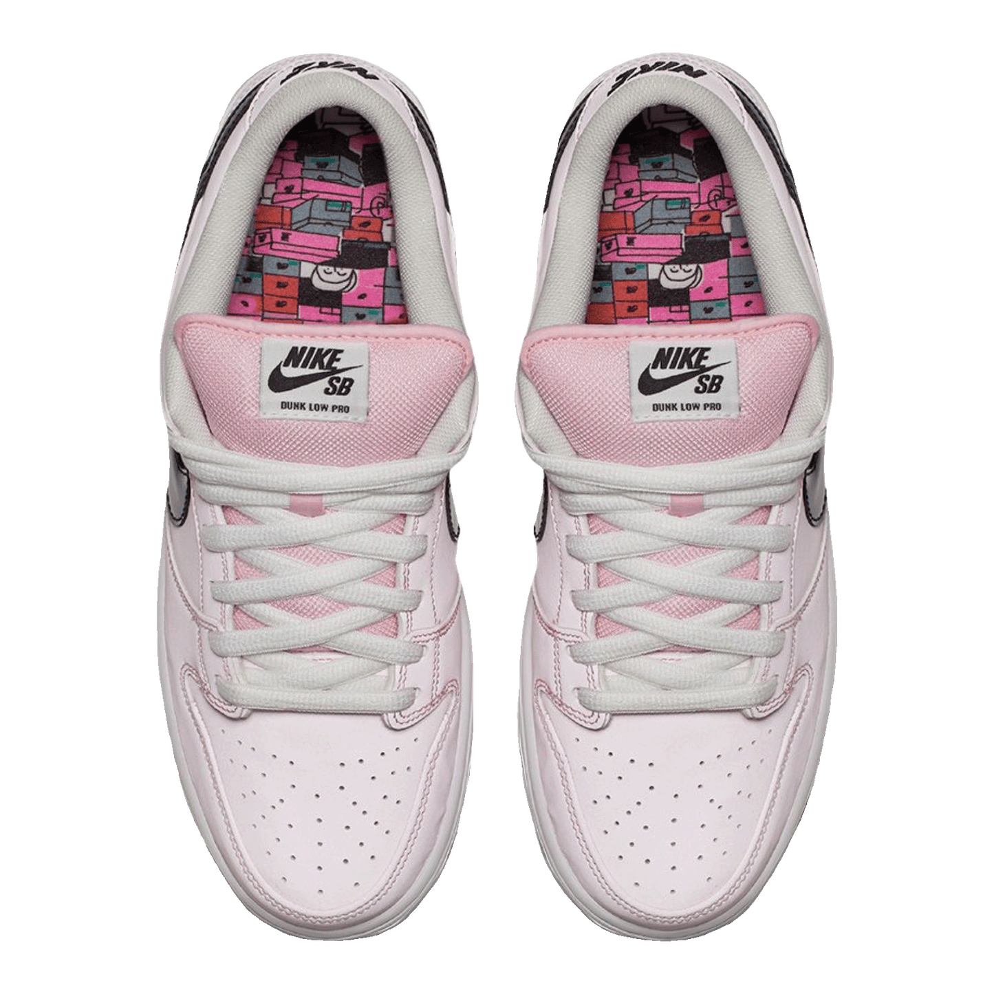 Nike SB Dunk Low Pink Box Oben