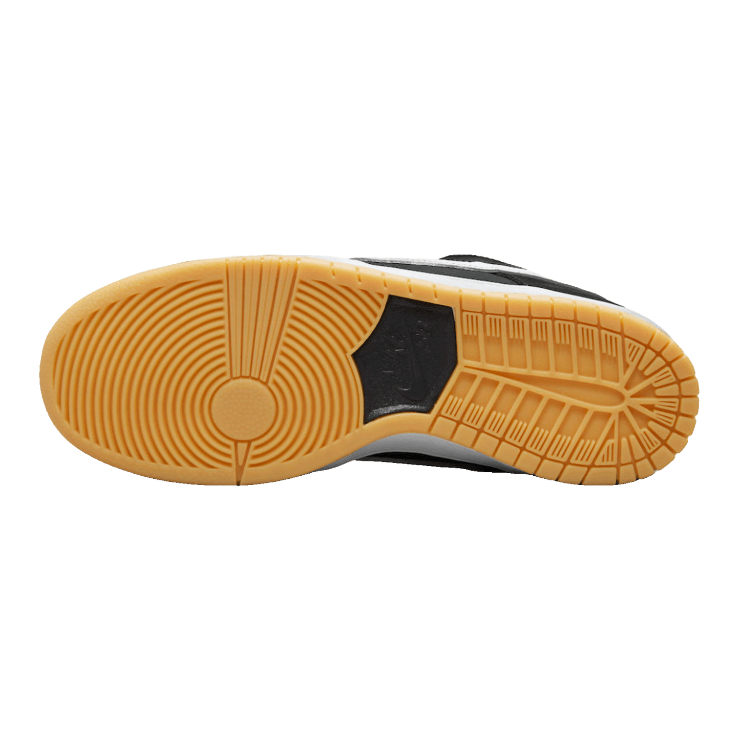 Nike SB Dunk Low Pro Black Gum Sohle