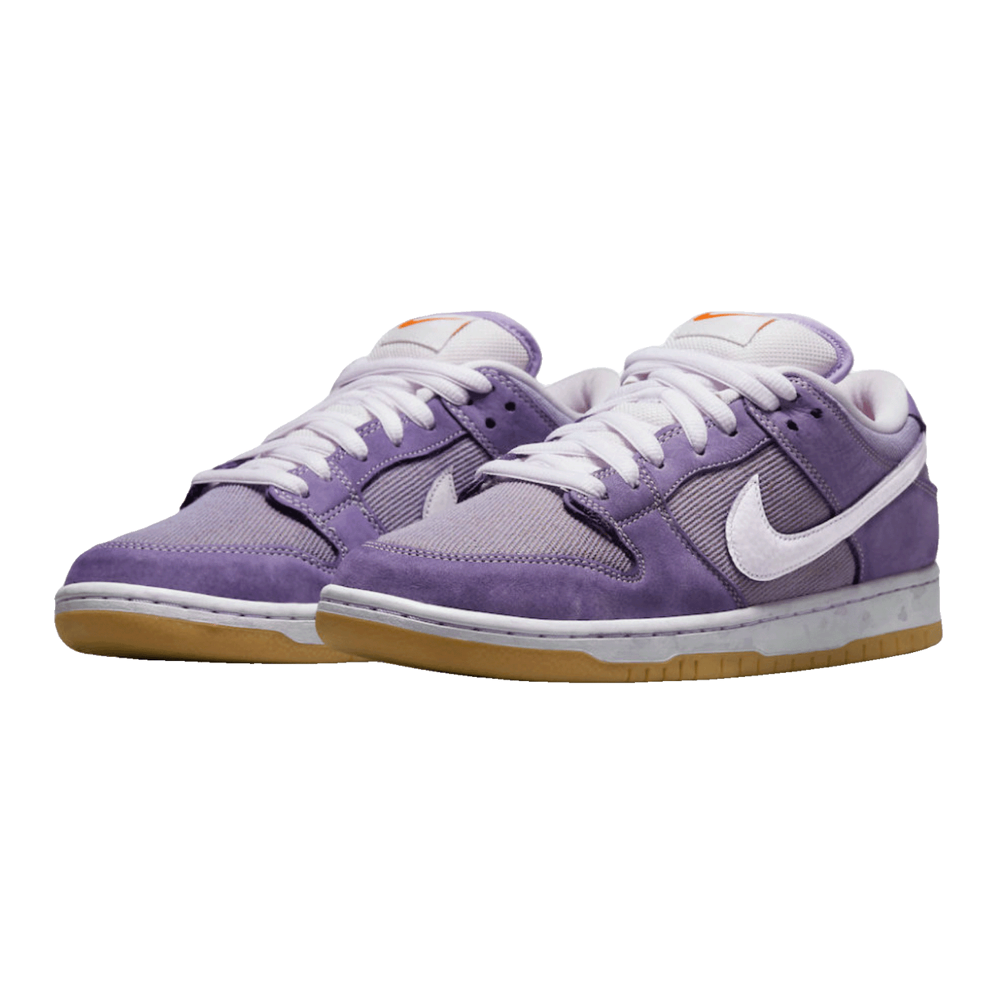 Nike SB Dunk Low Pro ISO Orange Label Unbleached Pack Lilac Side