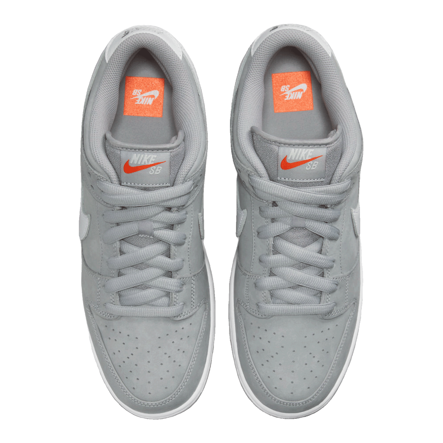 Nike SB Dunk Low Pro ISO Orange Label Wolf Grey Gum Oben