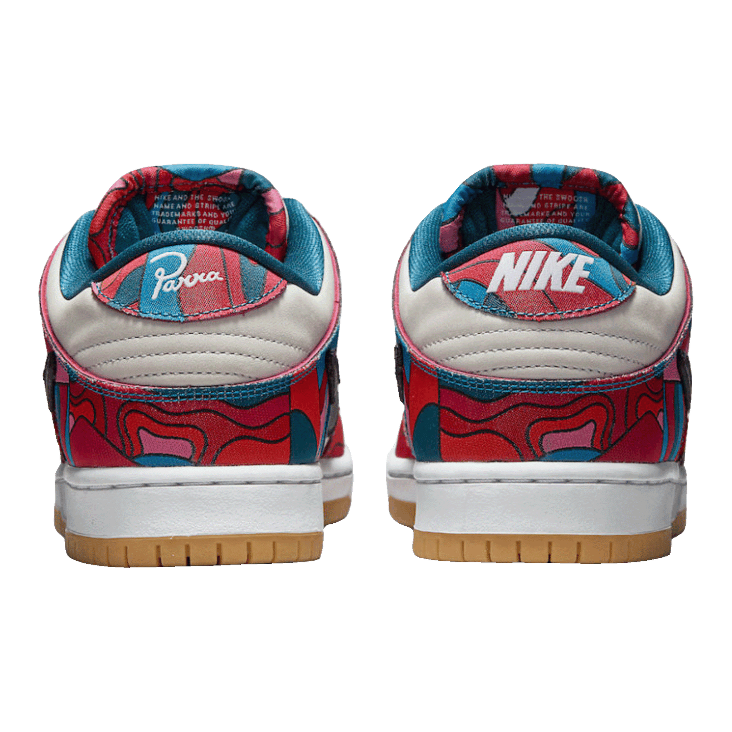 Nike SB Dunk Low Pro Parra Abstract Art (2021) Back