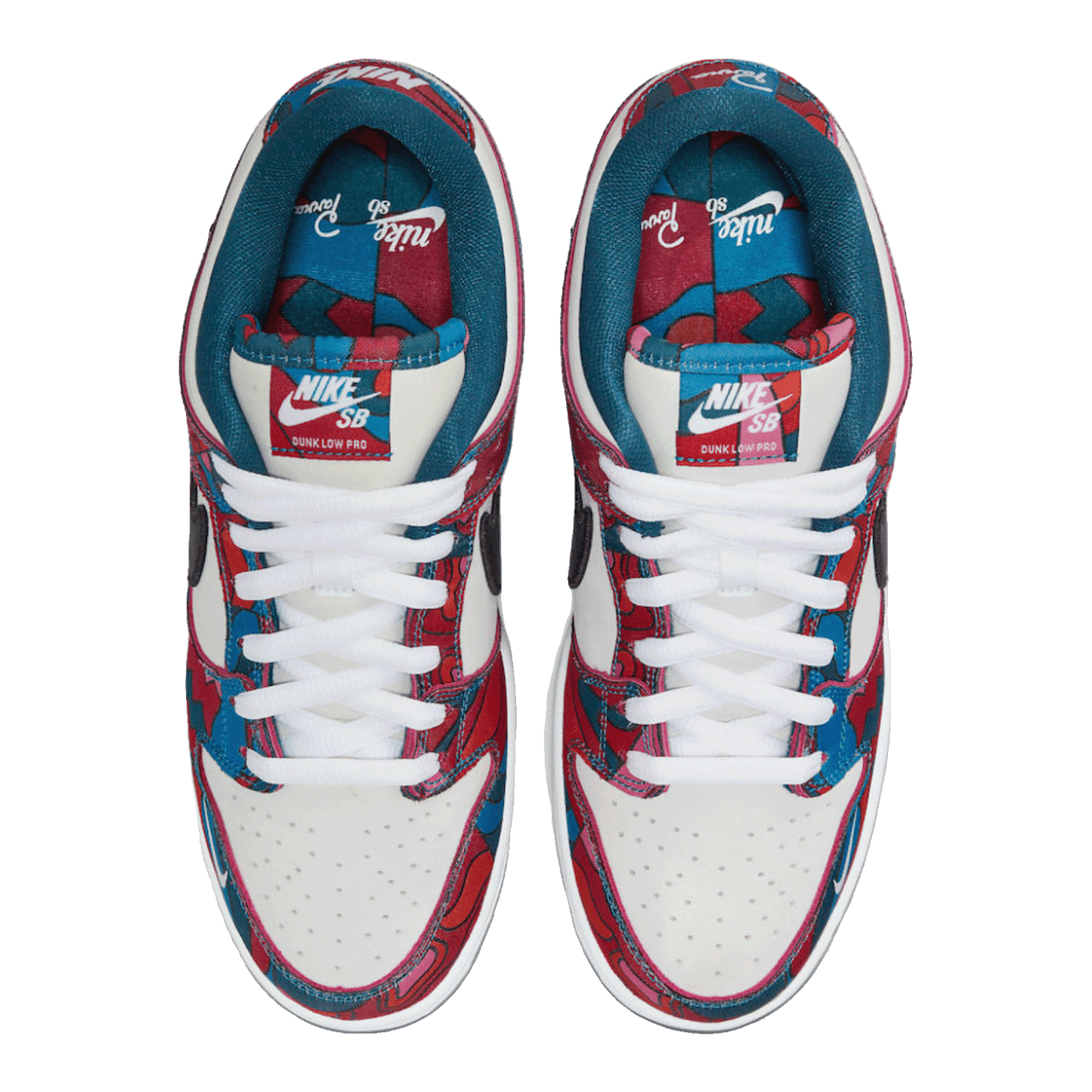 Nike SB Dunk Low Pro Parra Abstract Art (2021) Oben
