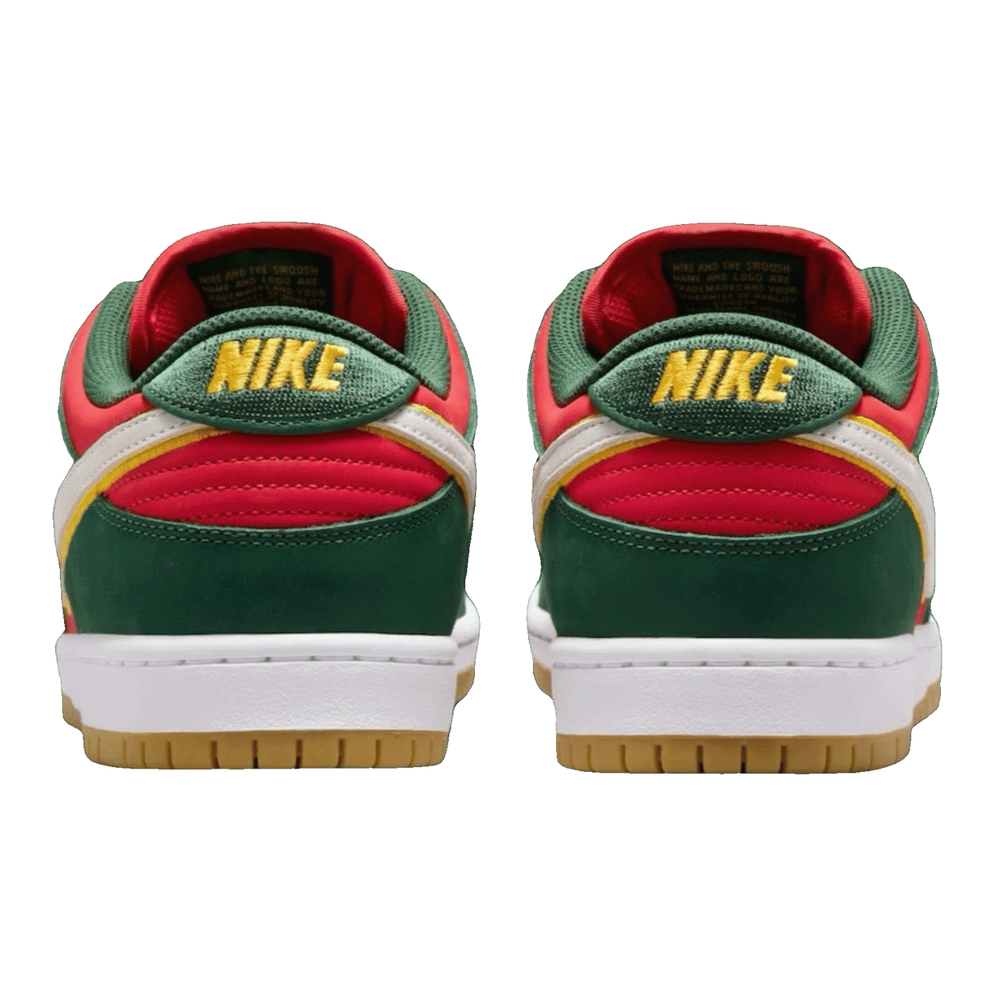 Nike SB Dunk Low Pro PRM Seattle Supersonics Back