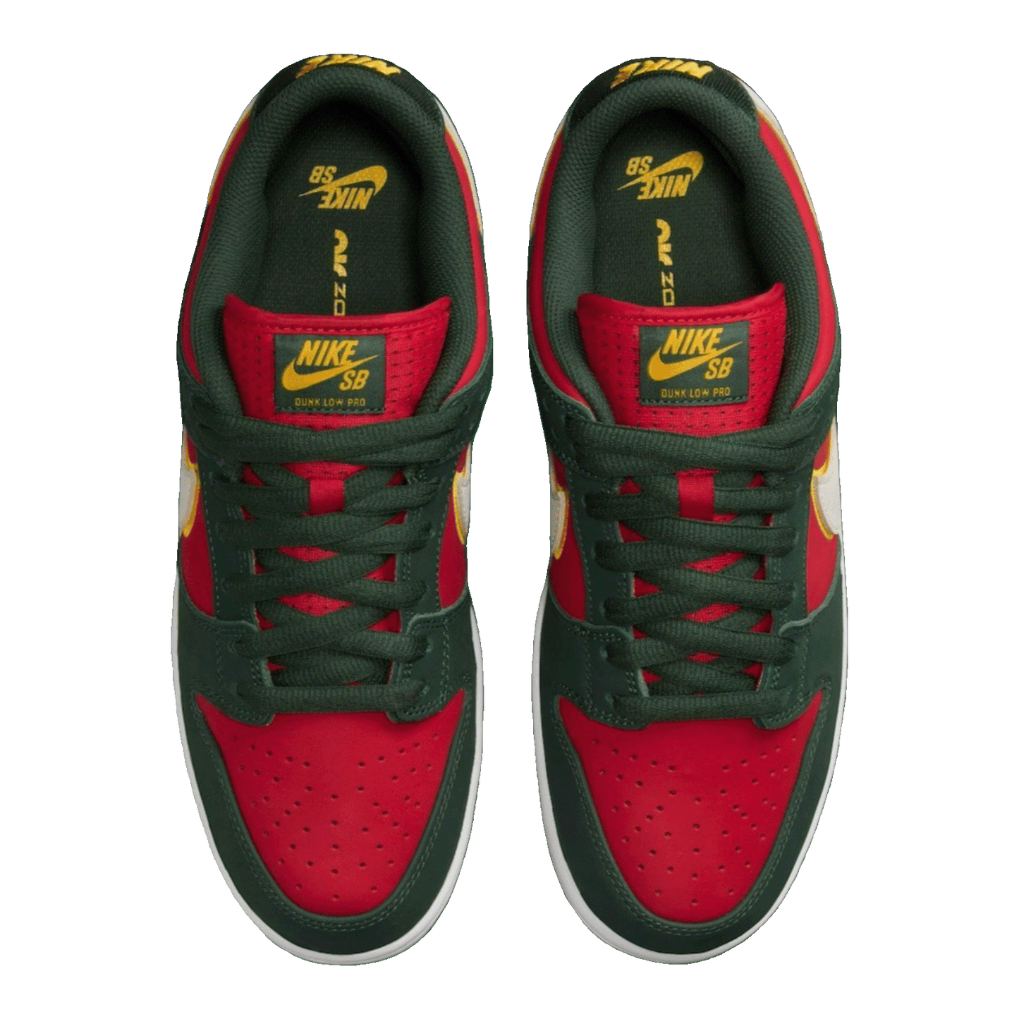 Nike SB Dunk Low Pro PRM Seattle Supersonics Oben