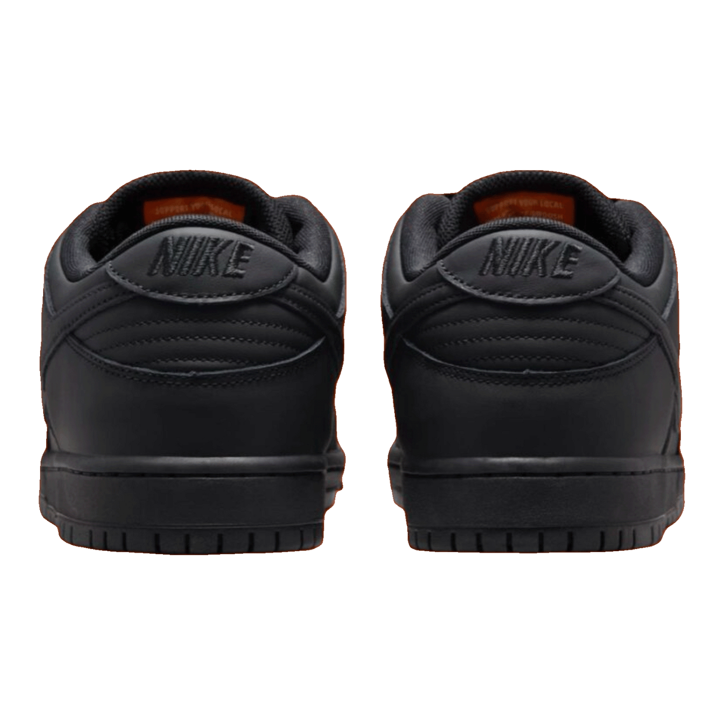 Nike SB Dunk Low Pro Triple Black Back