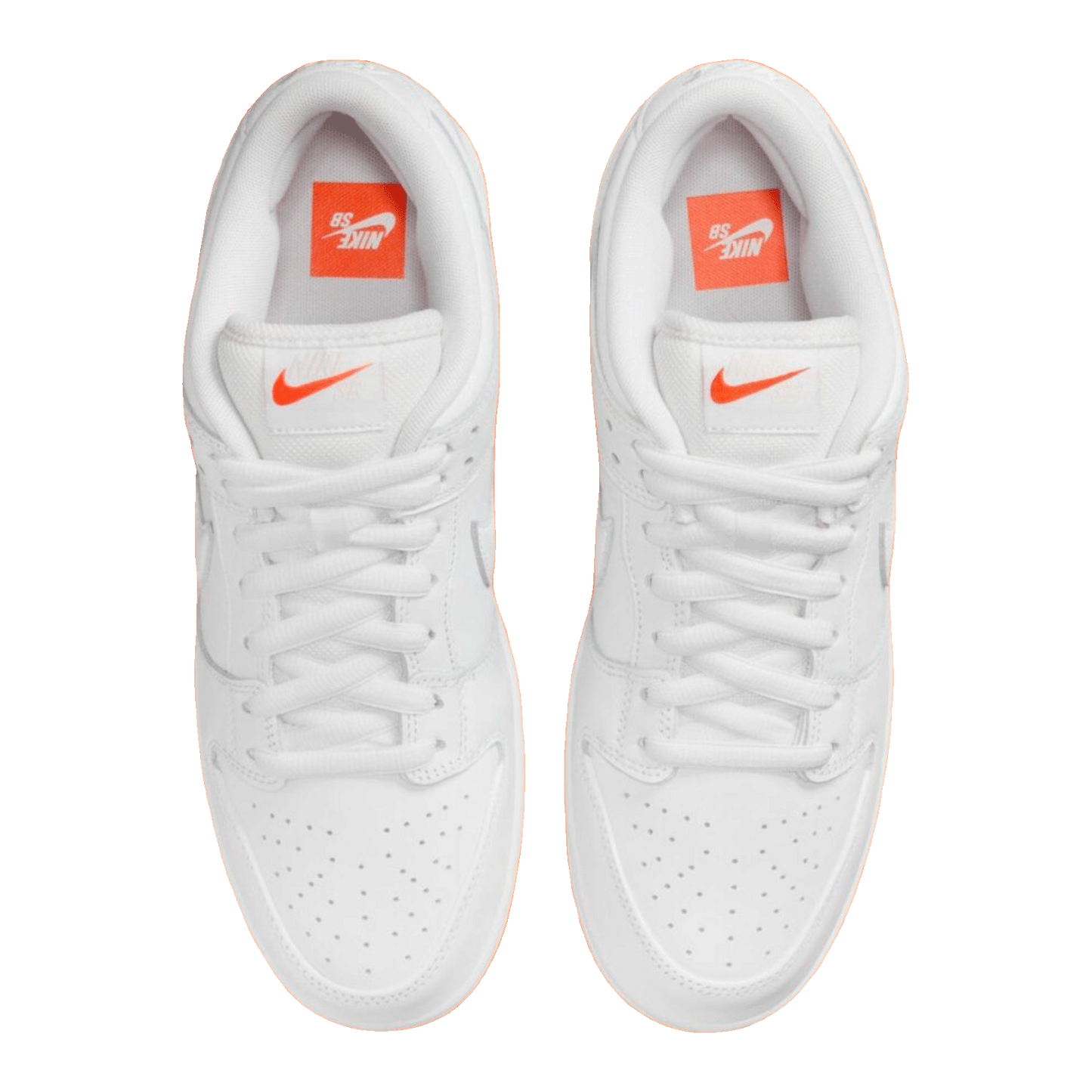 Nike SB Dunk Low Pro Triple White Oben