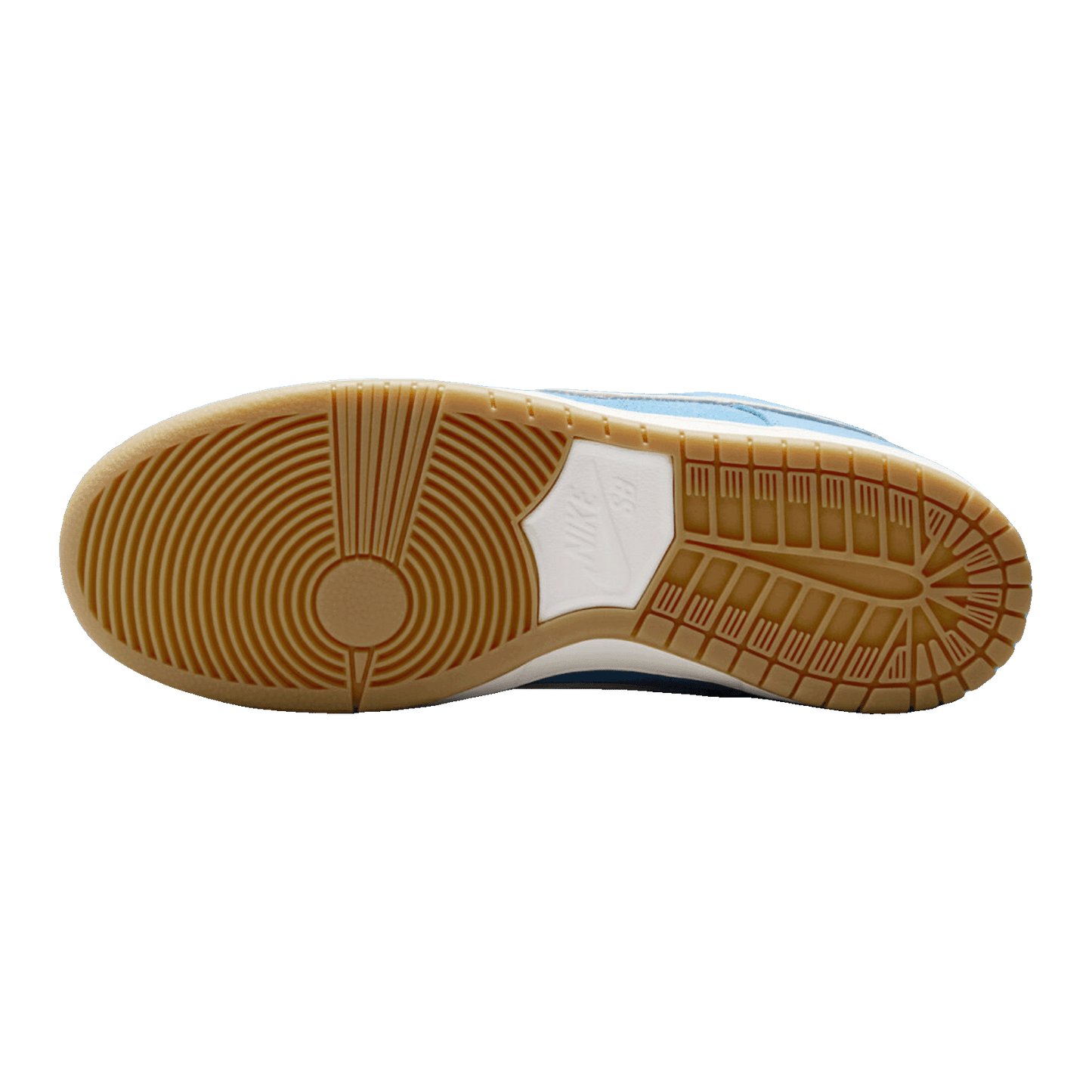 Nike SB Dunk Low Pro University Blue Gum Sohle