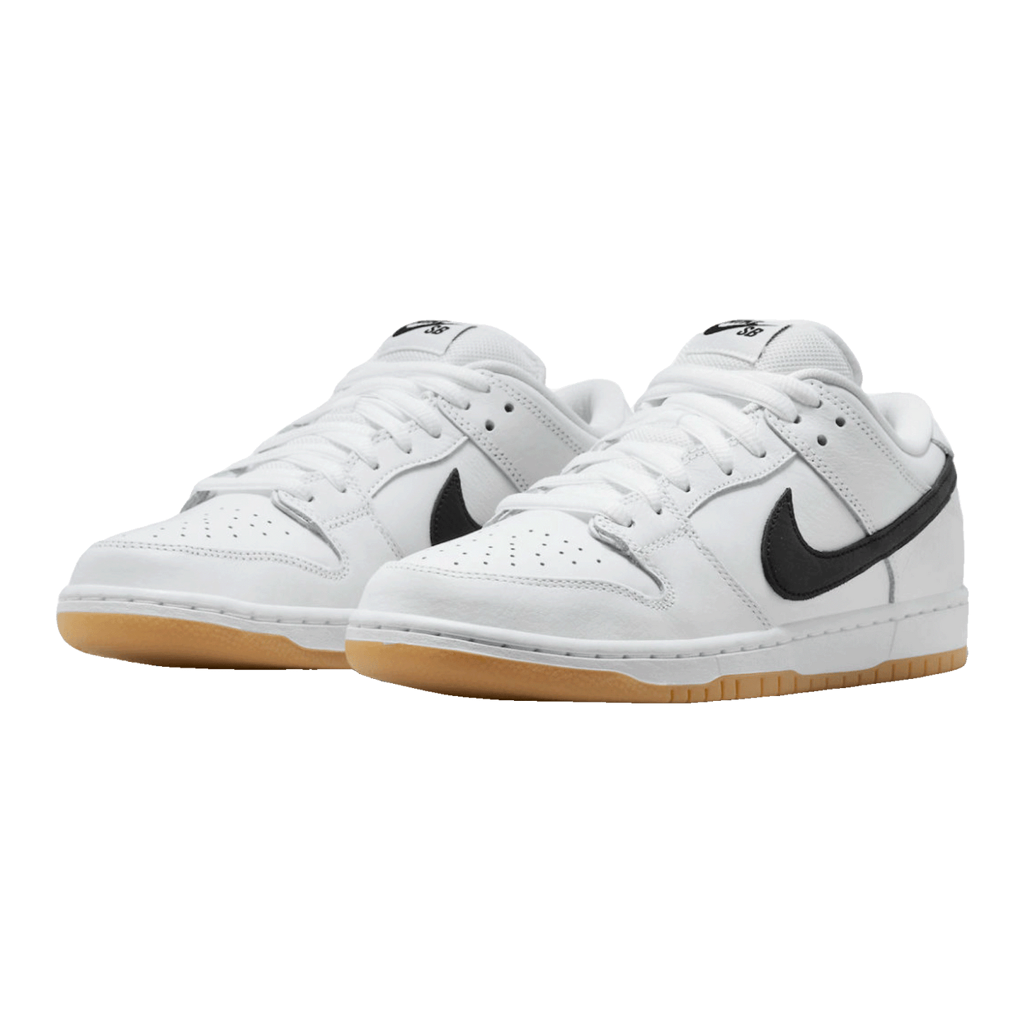 Nike SB Dunk Low Pro White Gum Side