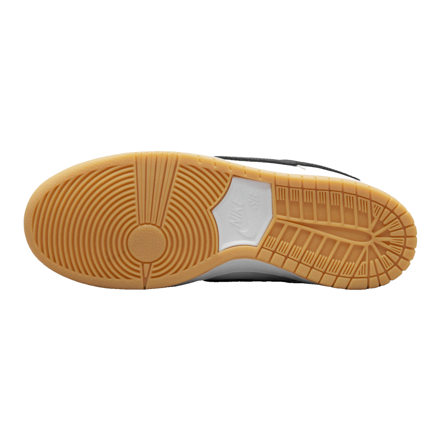 Nike SB Dunk Low Pro White Gum Sohle