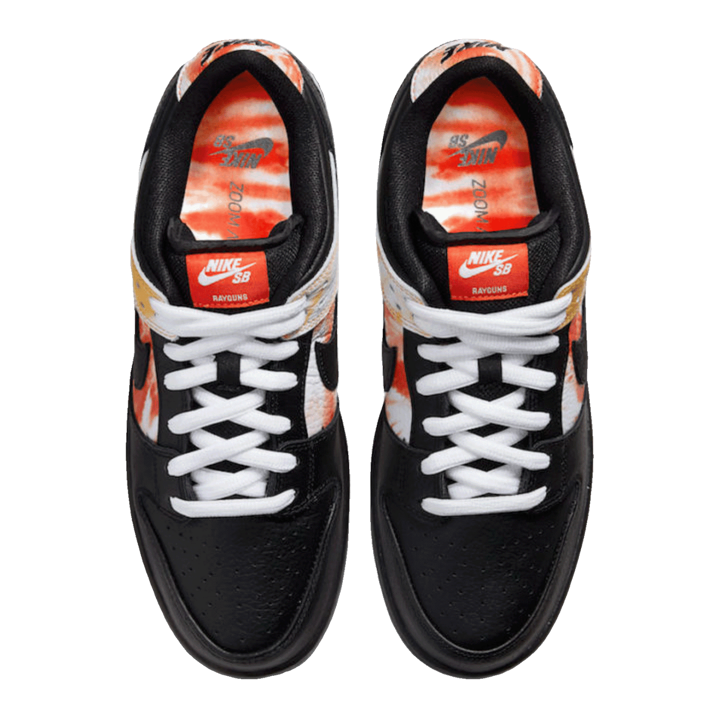 Nike SB Dunk Low Raygun Tie-Dye Black Oben