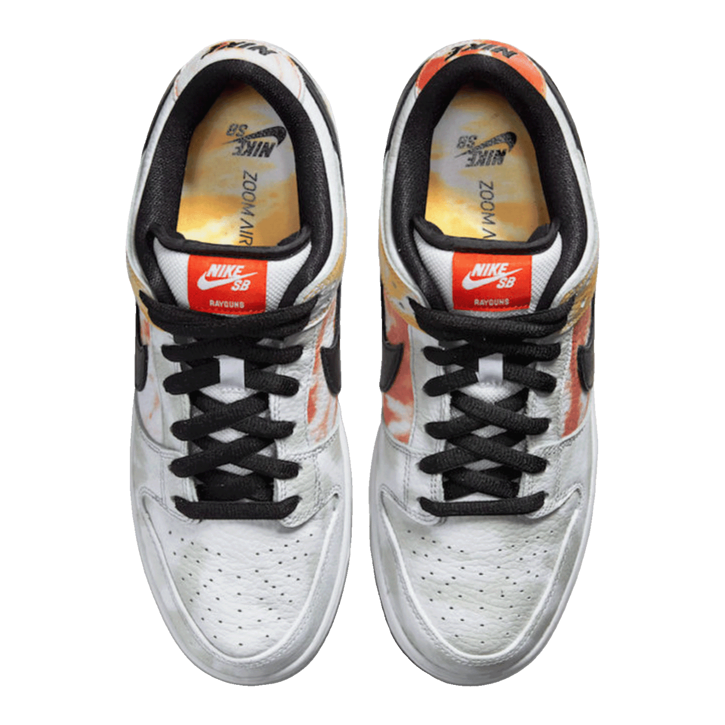 Nike SB Dunk Low Raygun Tie-Dye White Oben
