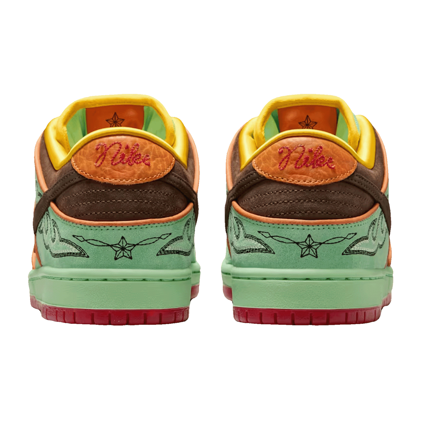 Nike SB Dunk Low Rodeo Tourmaline Back