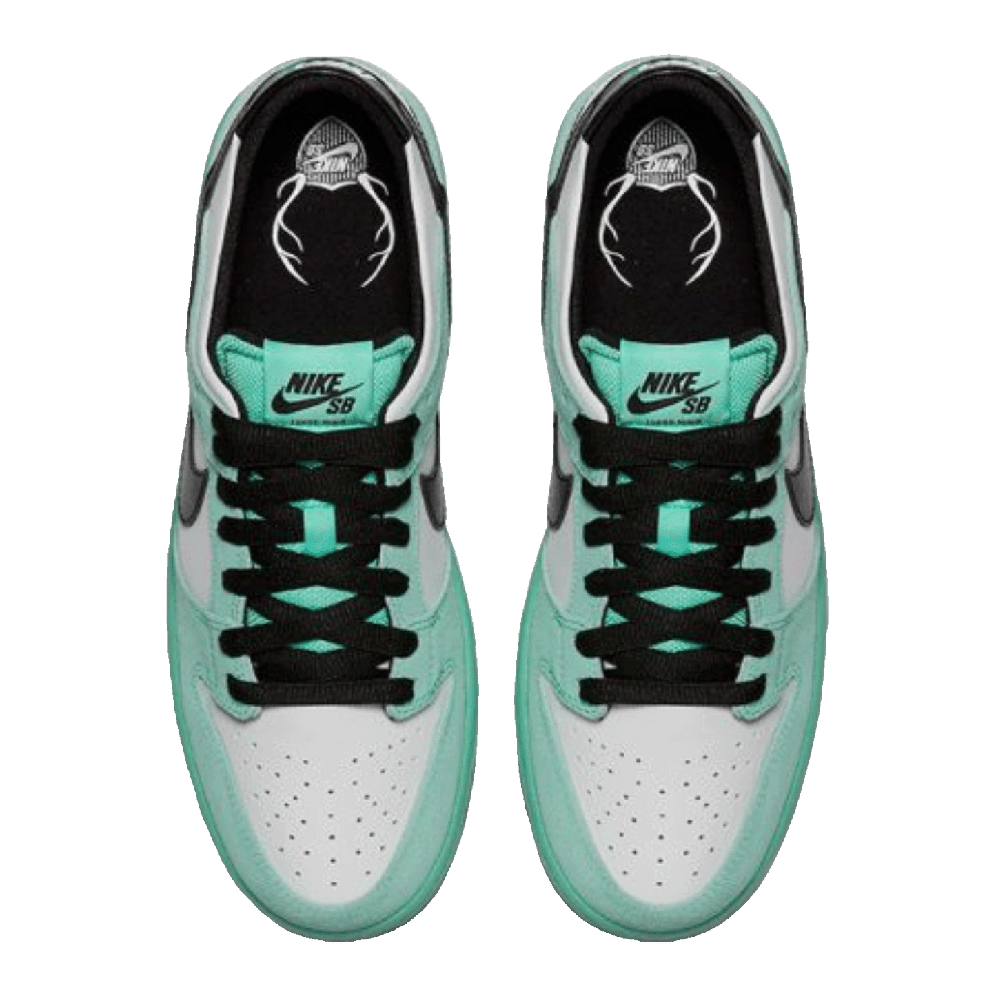 Nike SB Dunk Low Sea Crystal Oben