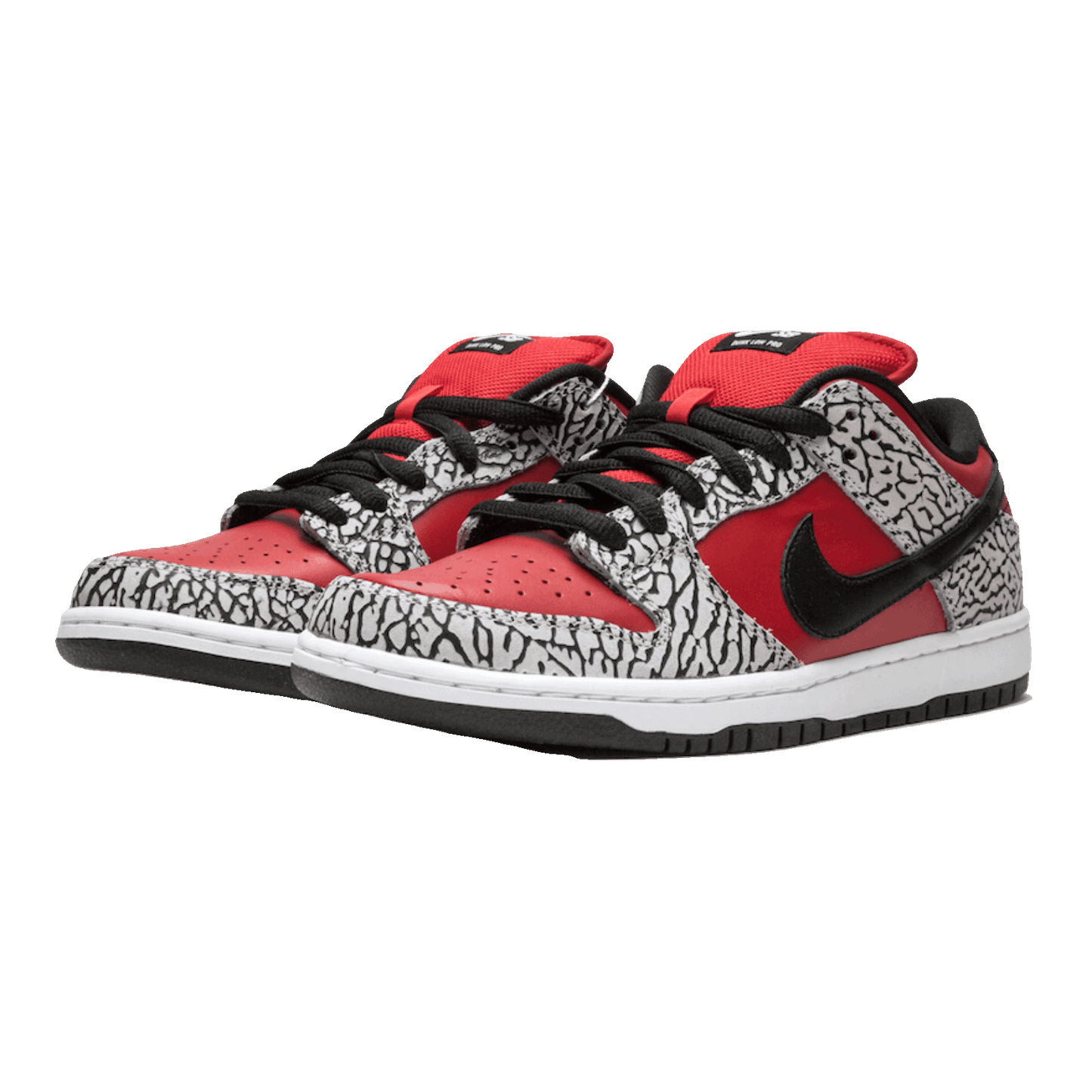 Nike SB Dunk Low Supreme Red Cement (2012) Side