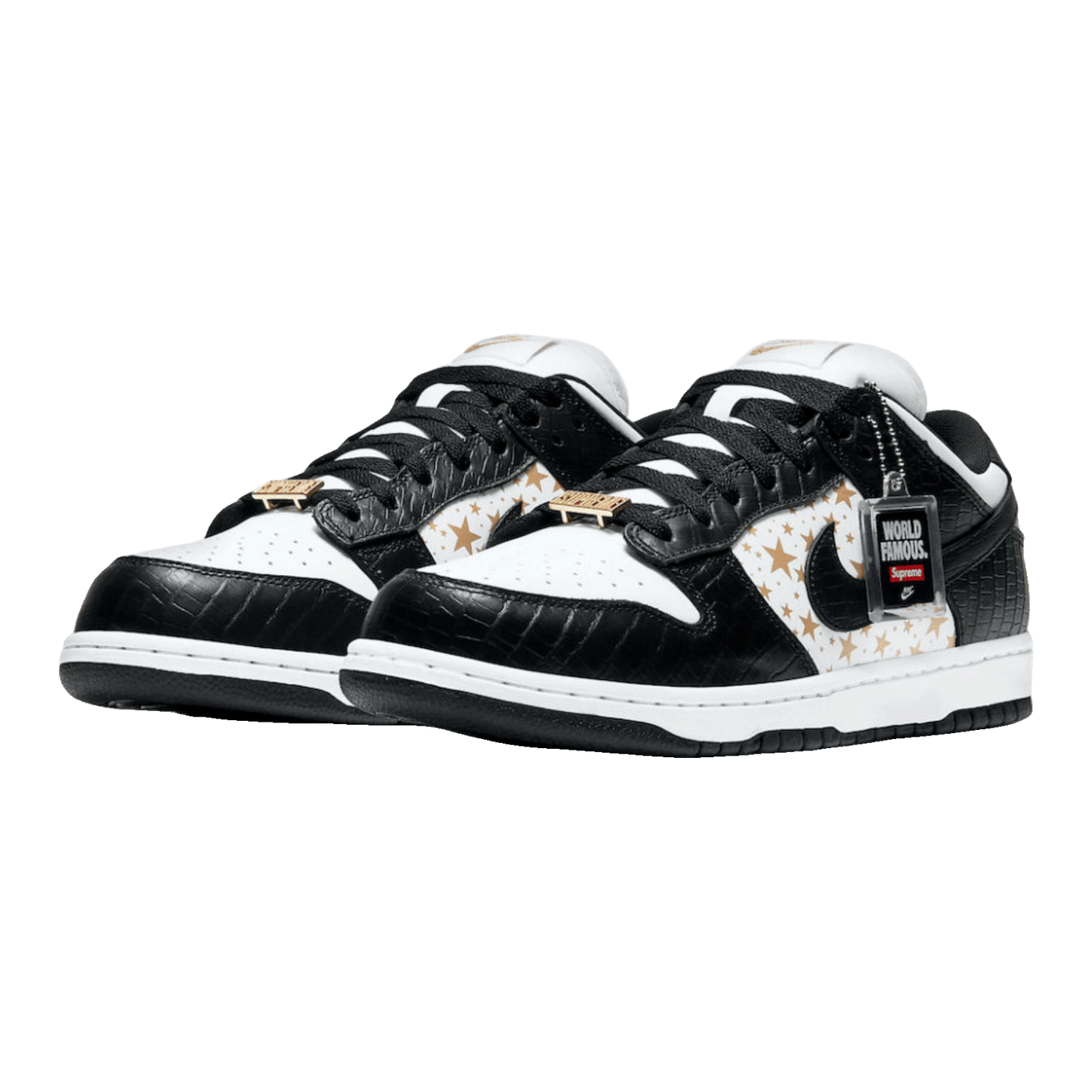 Nike SB Dunk Low Supreme Stars Black (2021) Side