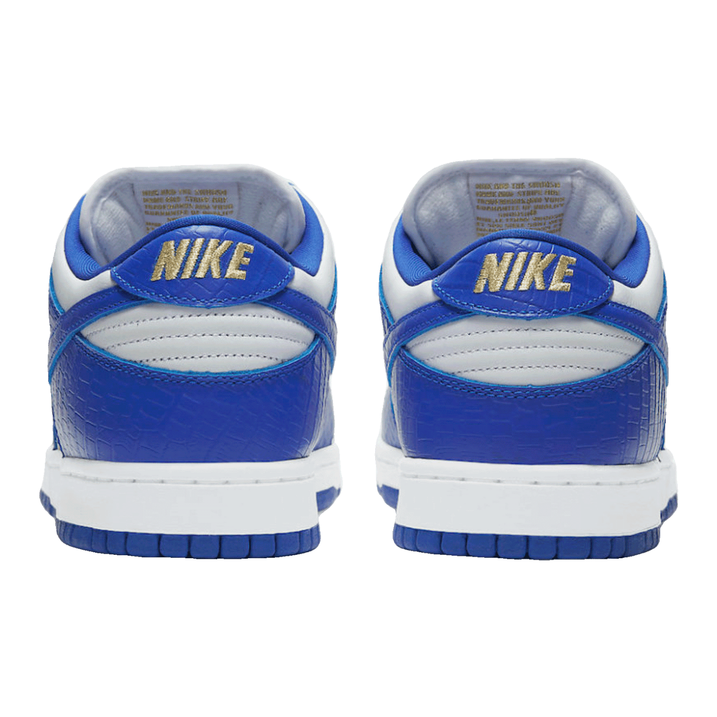 Nike SB Dunk Low Supreme Stars Hyper Royal (2021) Back