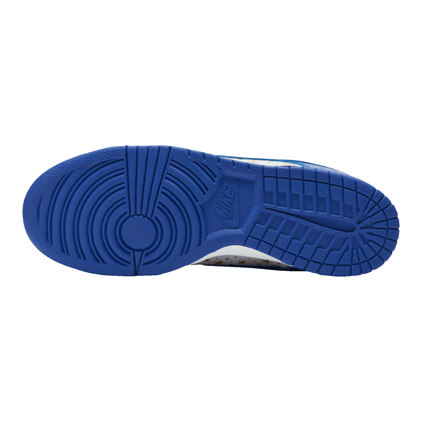 Nike SB Dunk Low Supreme Stars Hyper Royal (2021) Sohle