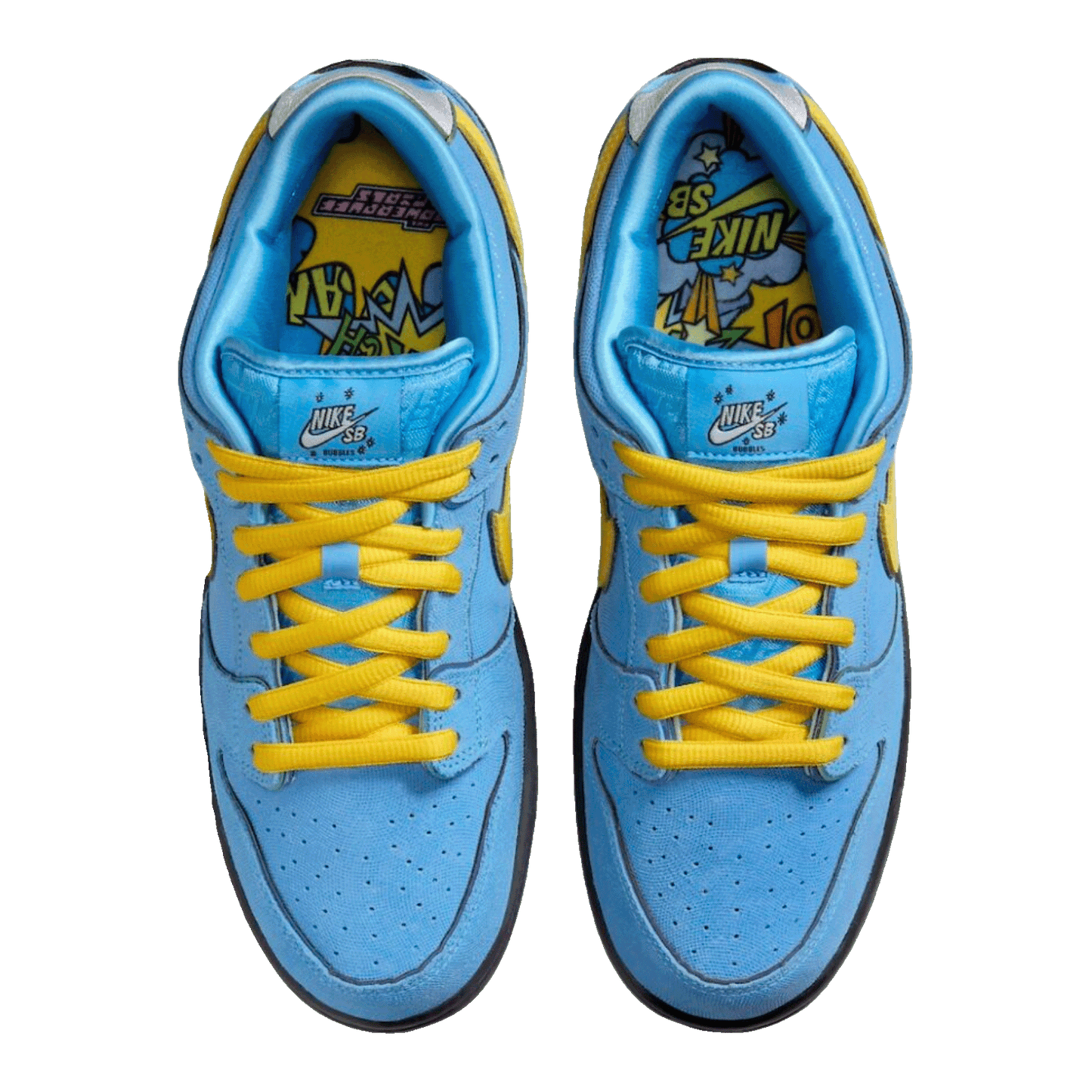 Nike SB Dunk Low The Powerpuff Girls Bubbles Oben
