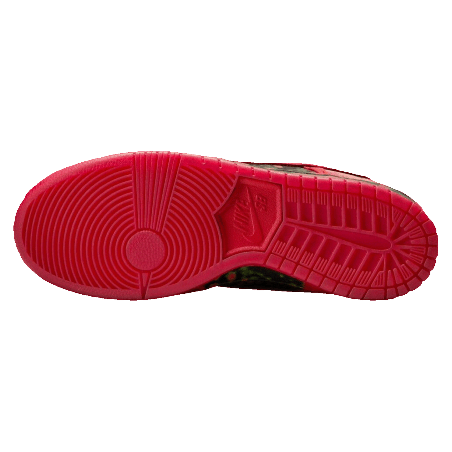 Nike SB Dunk Low The Wizard of Oz Poppy Field Sohle