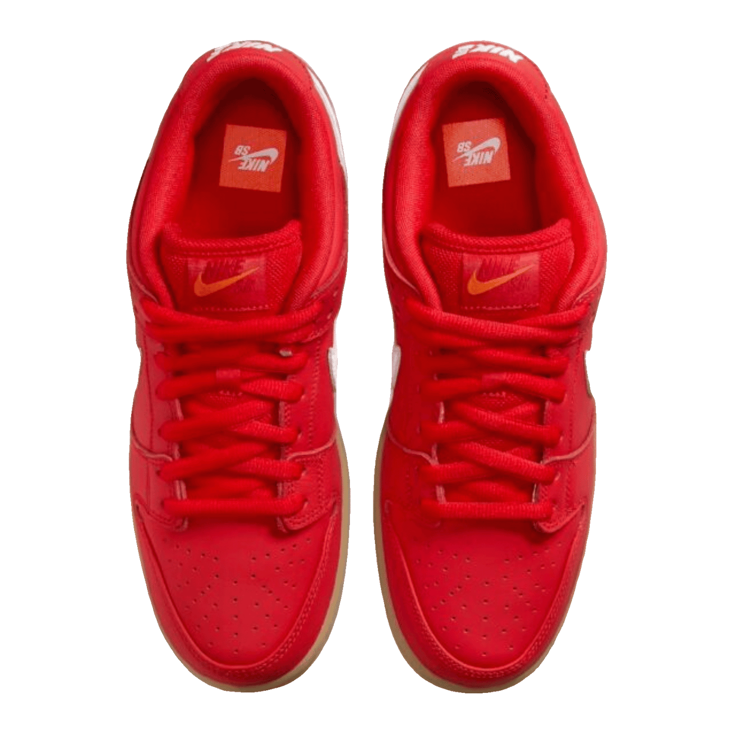 Nike SB Dunk Low University Red Gum Oben