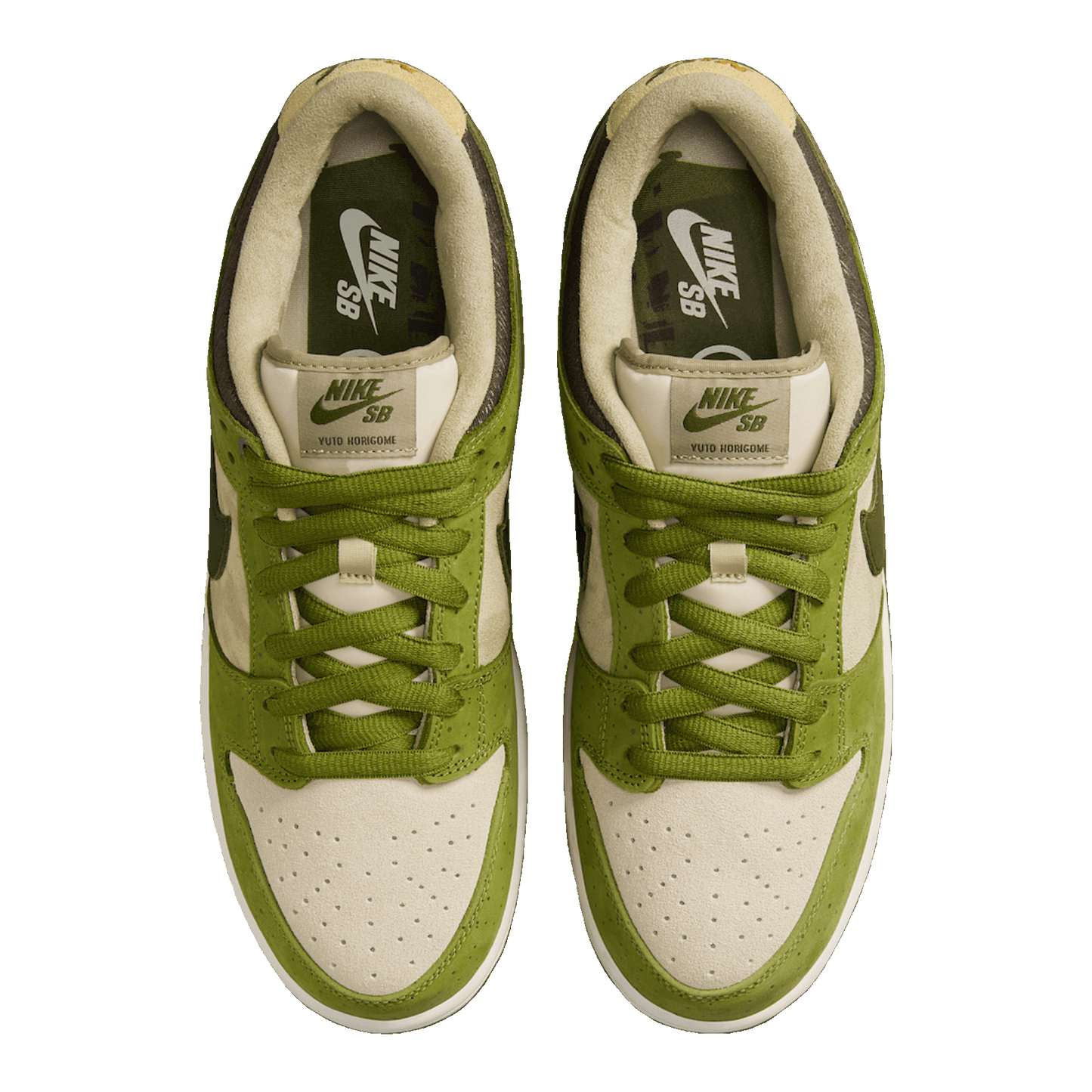 Nike SB Dunk Low Yuto Horigome Matcha Oben