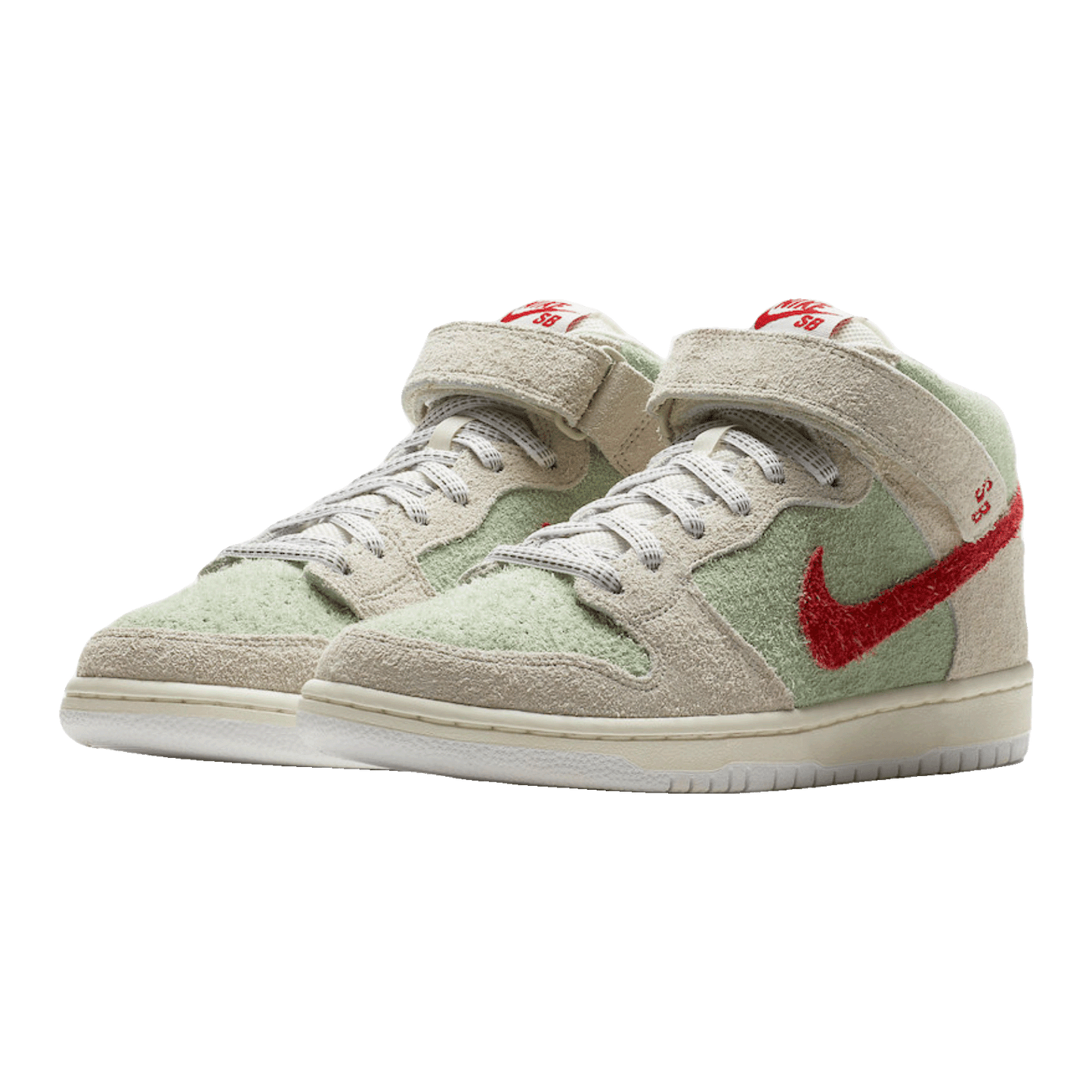 Nike SB Dunk Mid White Widow Side