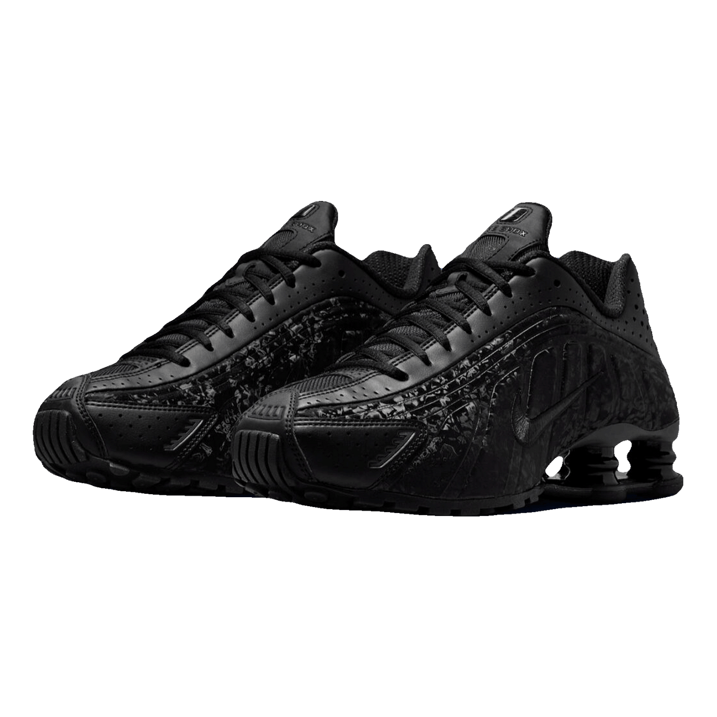 Nike Shox R4 Black Floral (W) Side