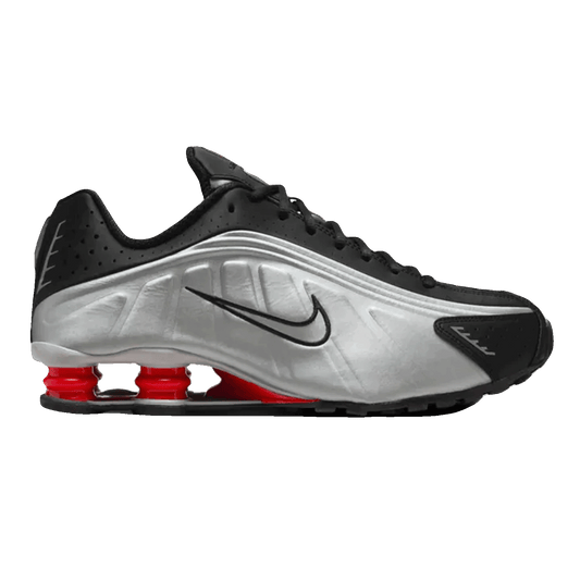 Nike Shox R4 Black Metallic Silver (2025)