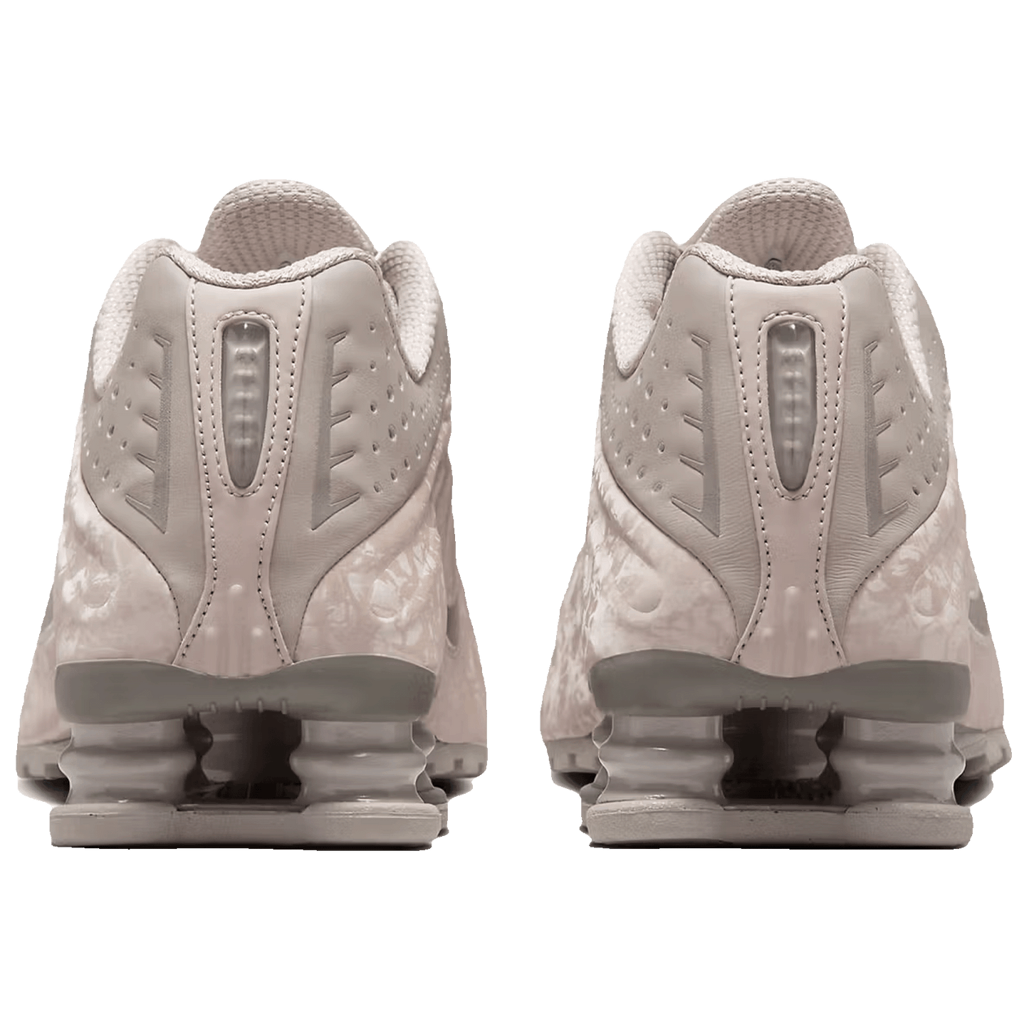 Nike Shox R4 Flat Pewter Floral (W) Back