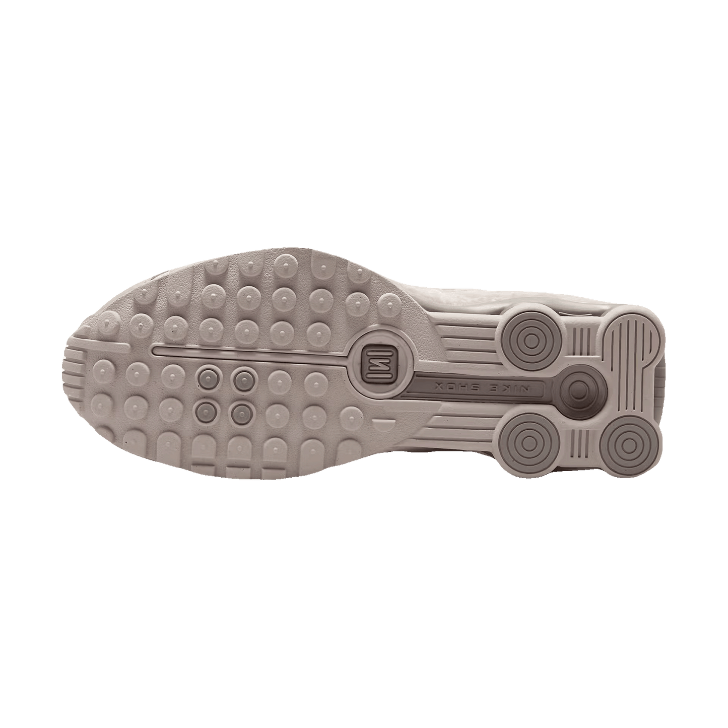 Nike Shox R4 Flat Pewter Floral (W) Sohle
