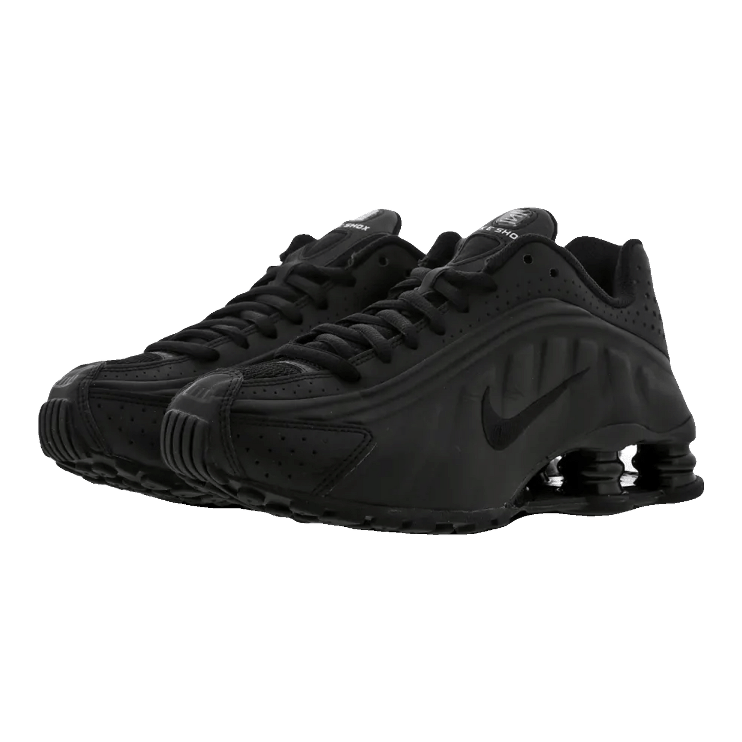 Nike Shox R4 Triple Black (GS) Side