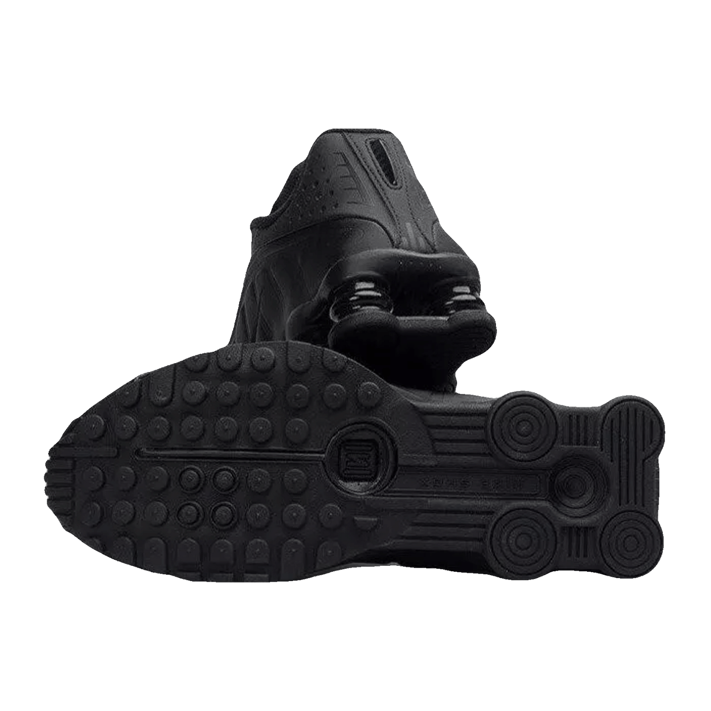 Nike Shox R4 Triple Black (GS) Sohle
