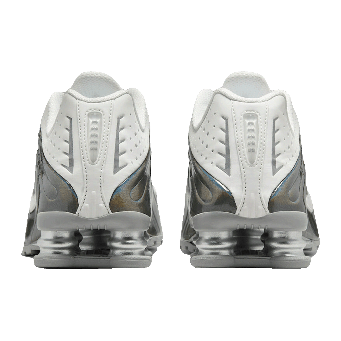 Nike Shox R4 White Iridescent (W) Back