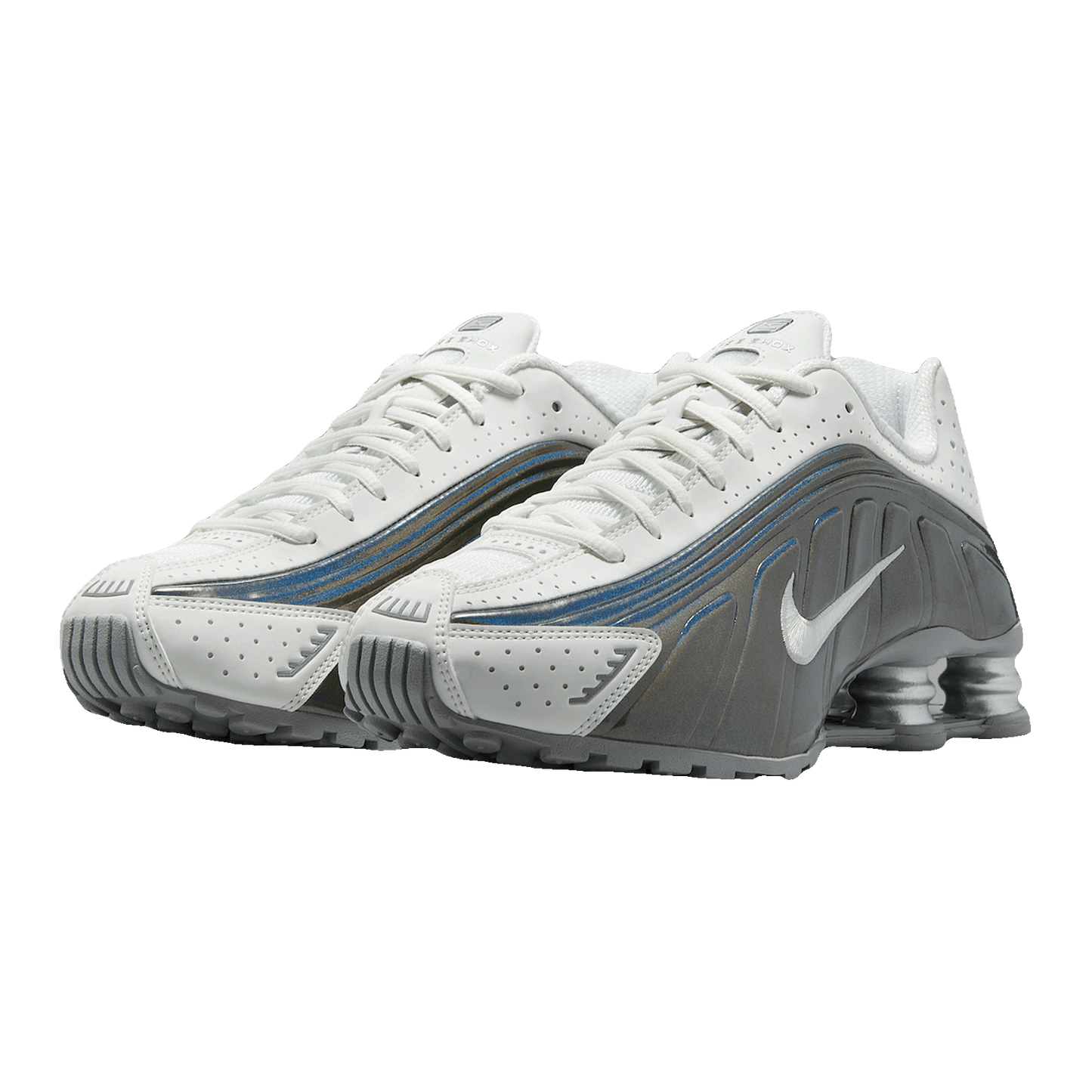 Nike Shox R4 White Iridescent (W) Side