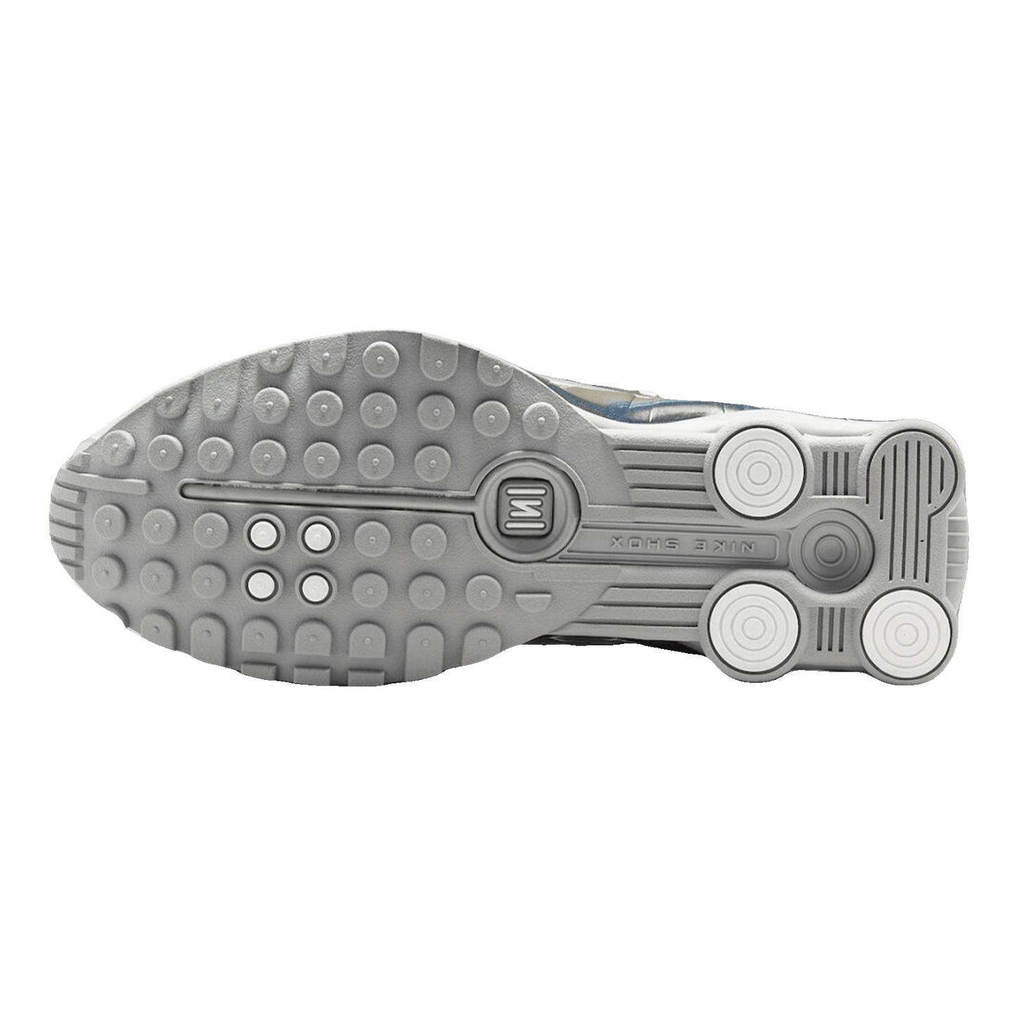 Nike Shox R4 White Iridescent (W) Sohle