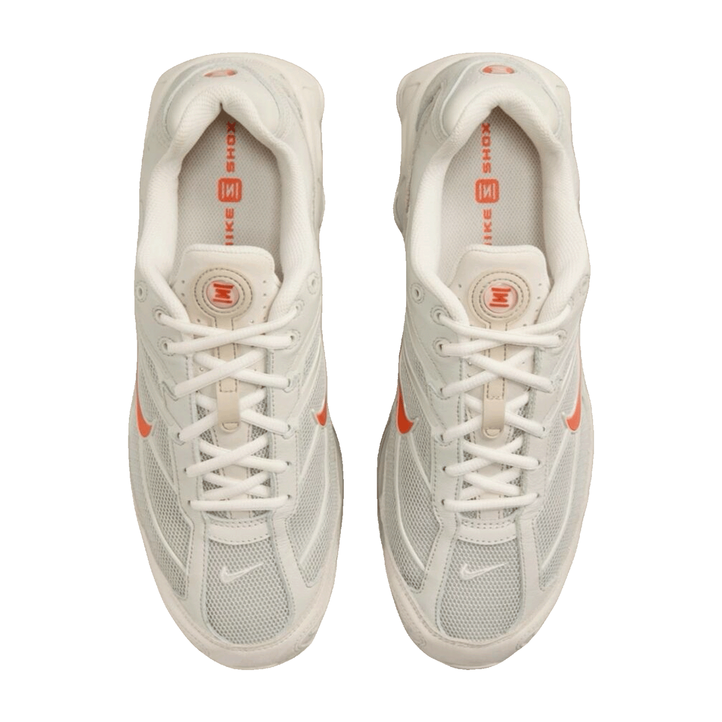 Nike Shox Ride 2 Light Bone Turf Orange Oben