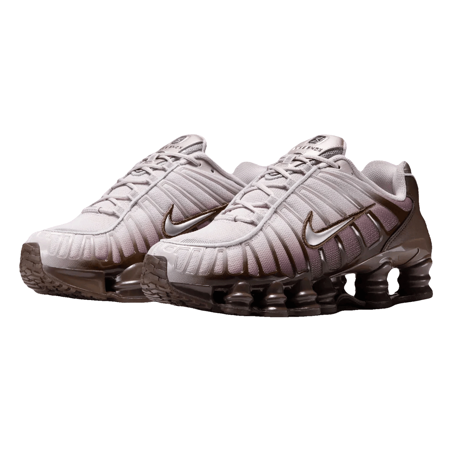 Nike Shox TL Baroque Brown Platinum Violet Metallic Silver (W) Side