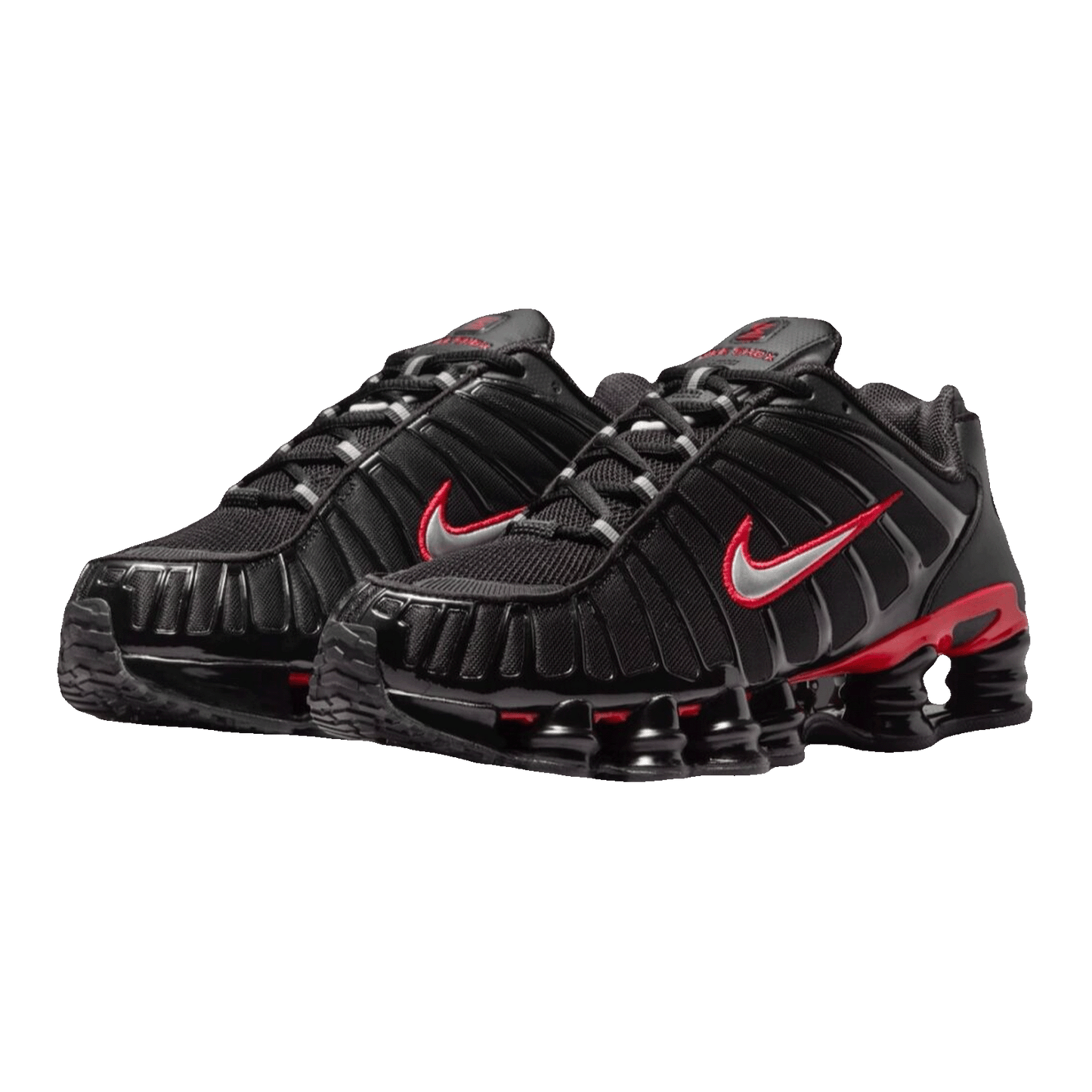 Nike Shox TL Black University Red Side