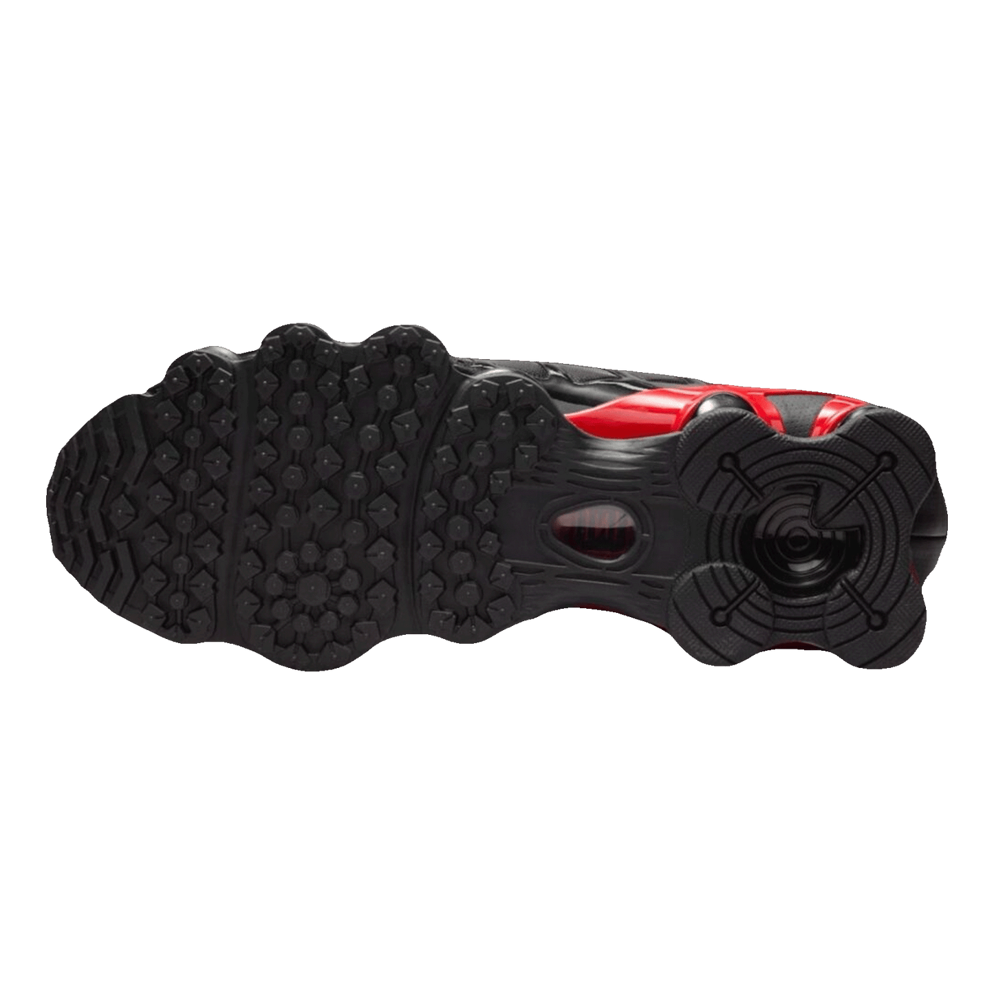 Nike Shox TL Black University Red Sohle