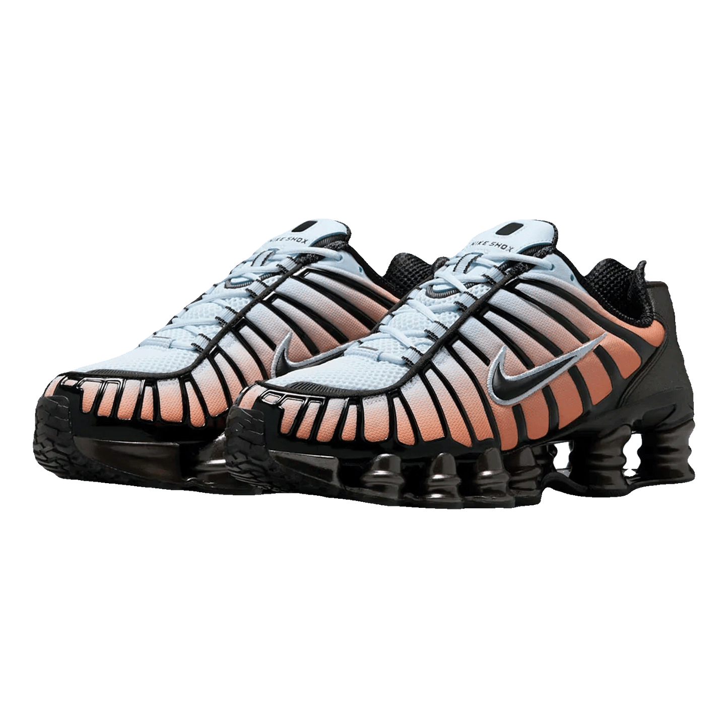Nike Shox TL Blue Tint Orange (W) Side