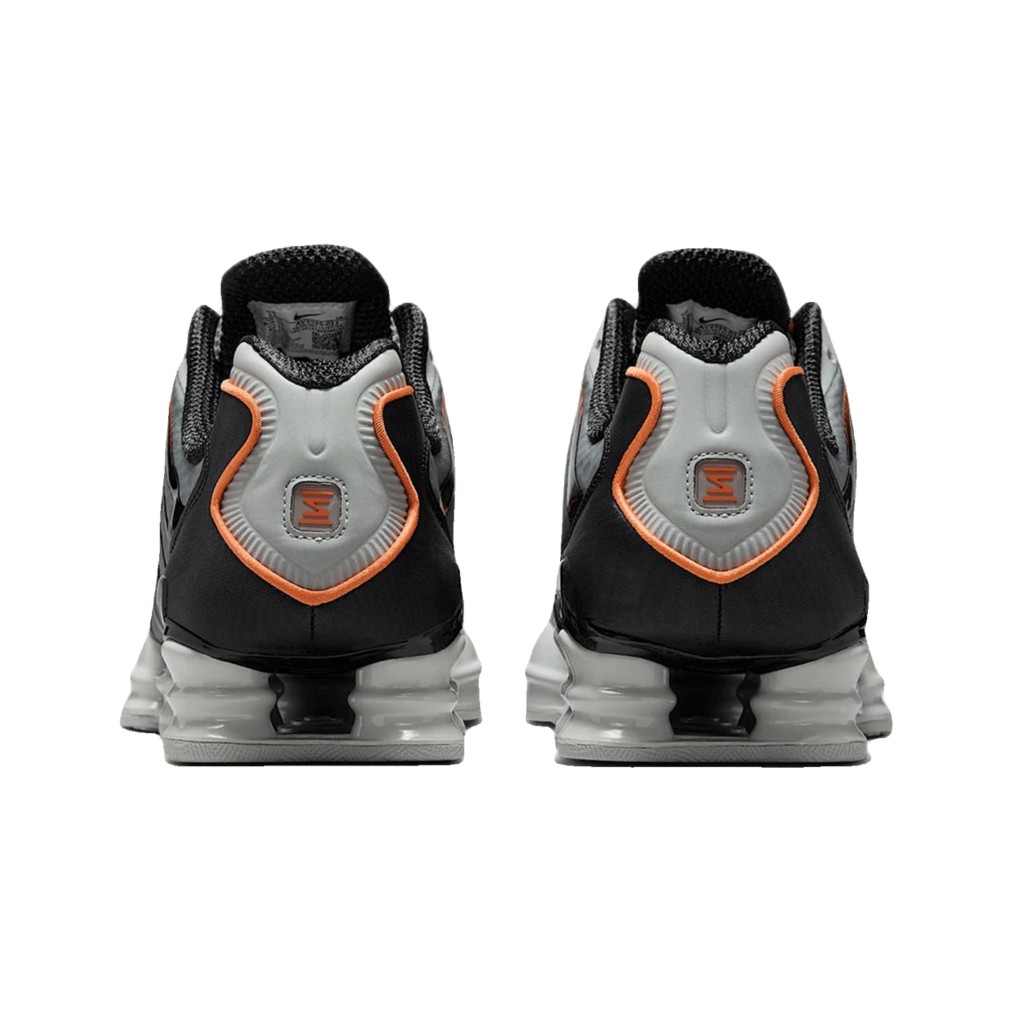 Nike Shox TL Light Smoke Grey Black Bright Mandarin Back