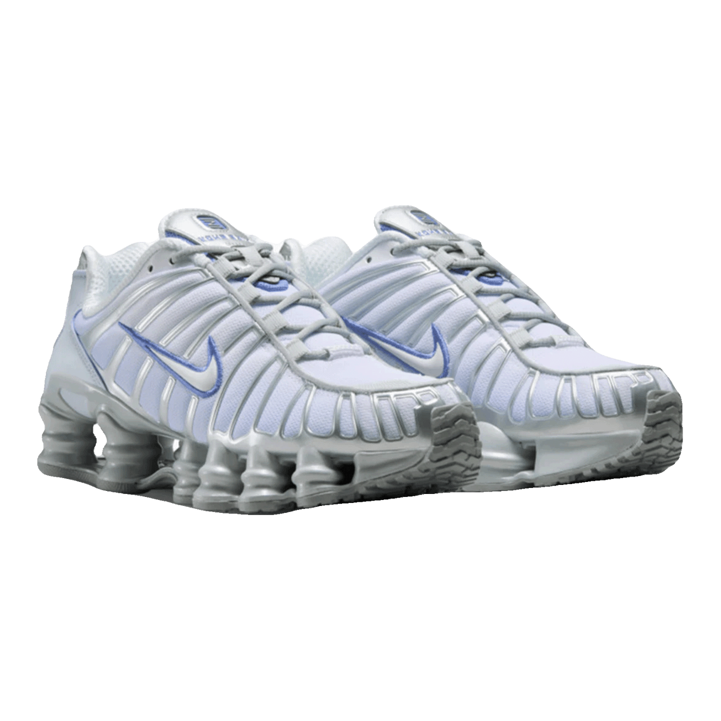 Nike Shox TL Metallic Platinum Blue Tint (W) Side