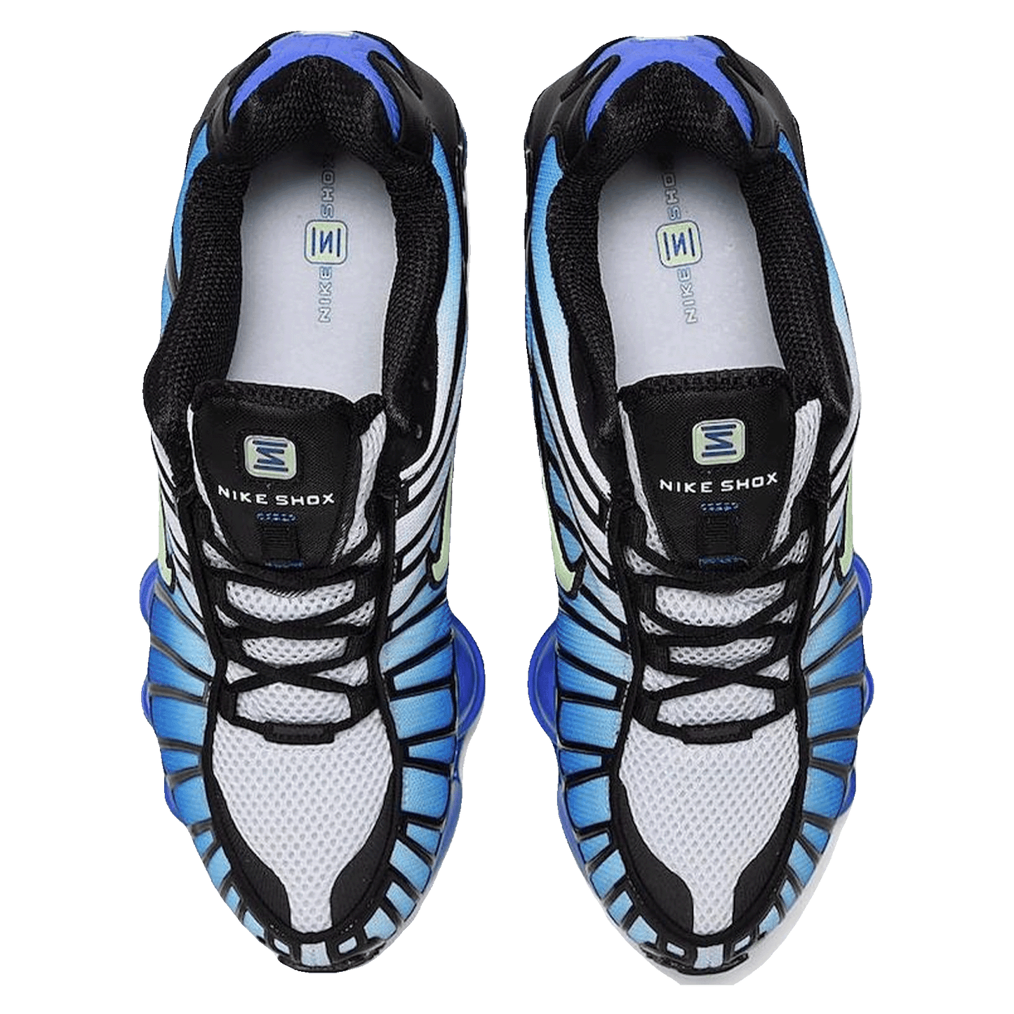 Nike Shox TL Vapor Green Racer Blue Oben