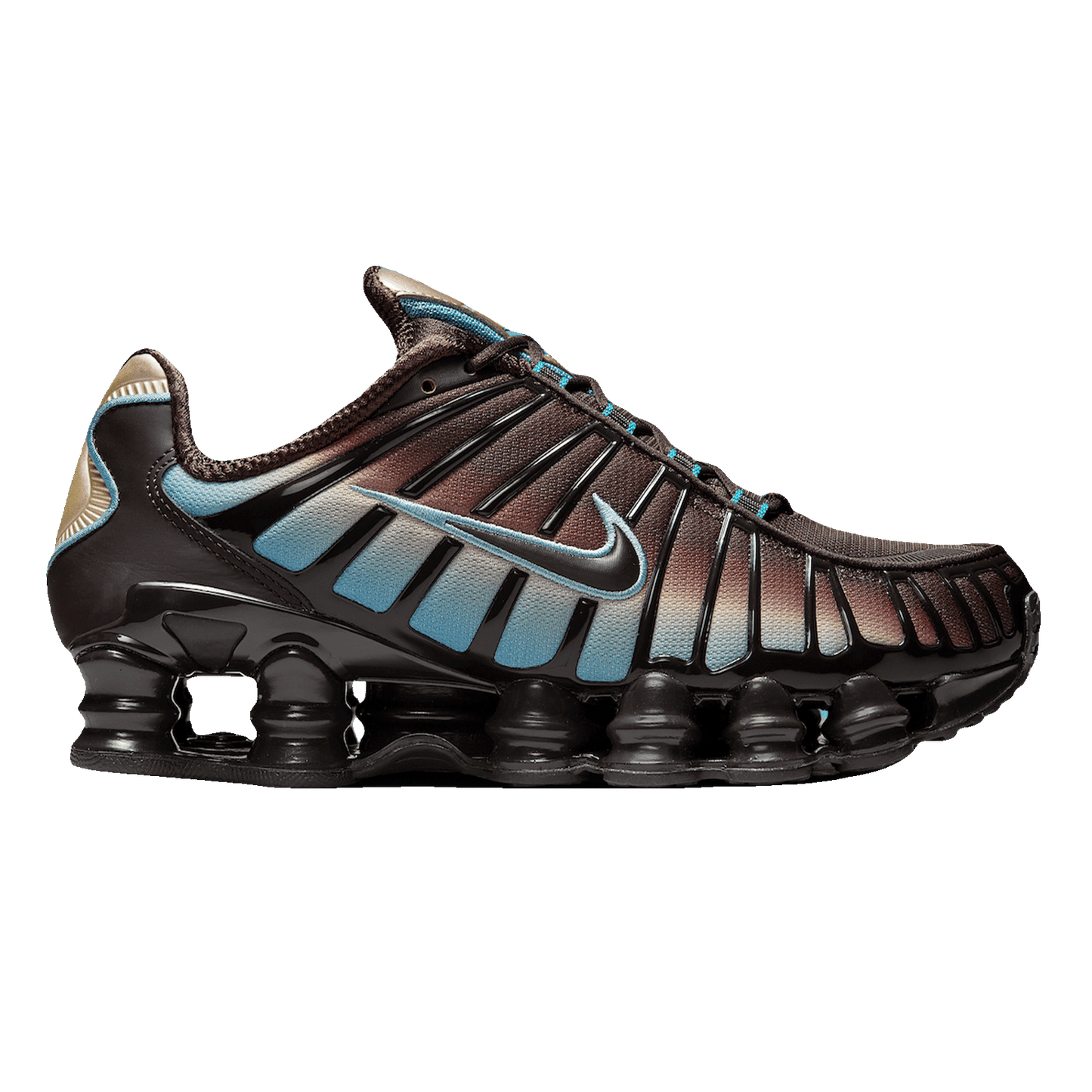 Nike Shox TL Velvet Brown Denim Turquoise (W)