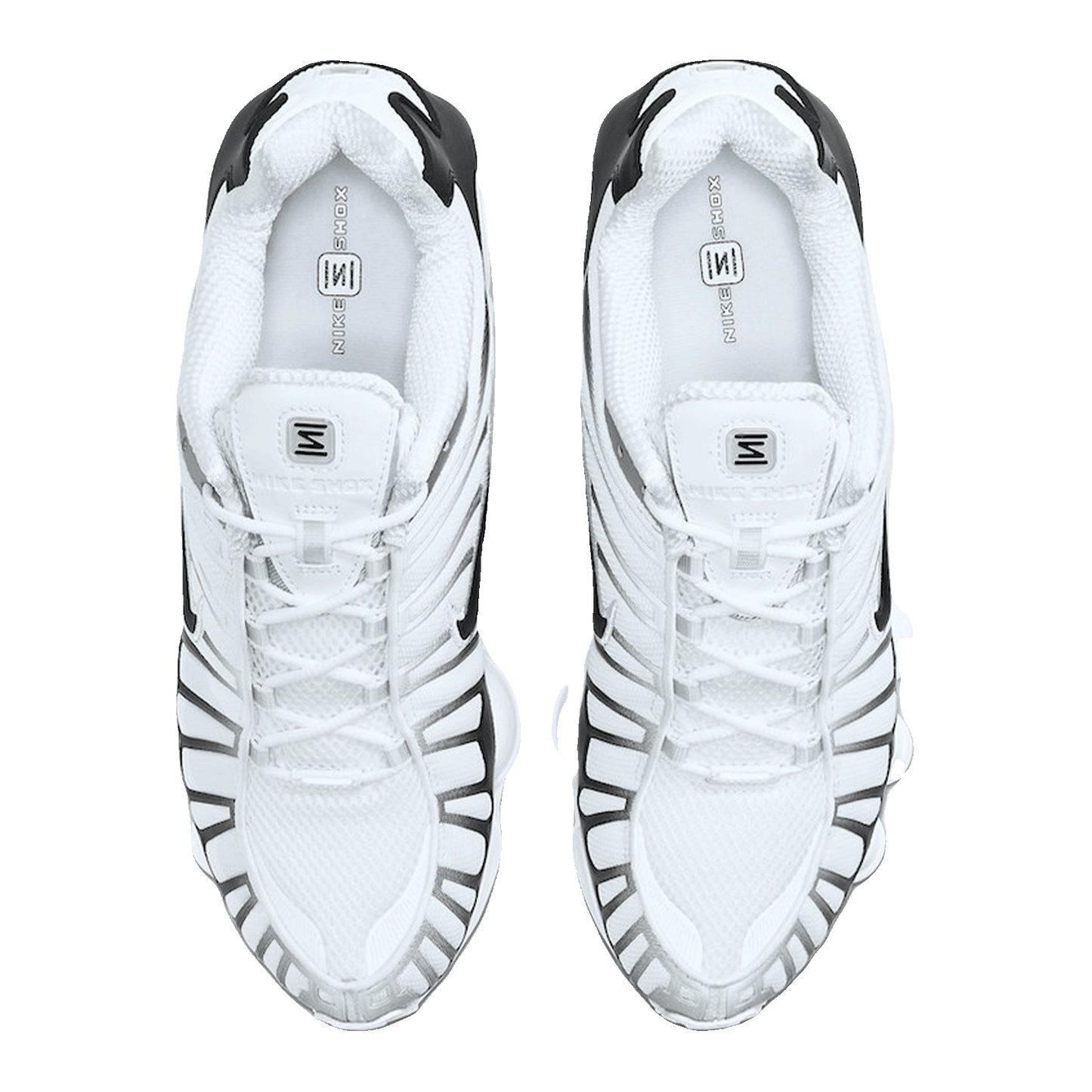 Nike Shox TL White Platinum Oben